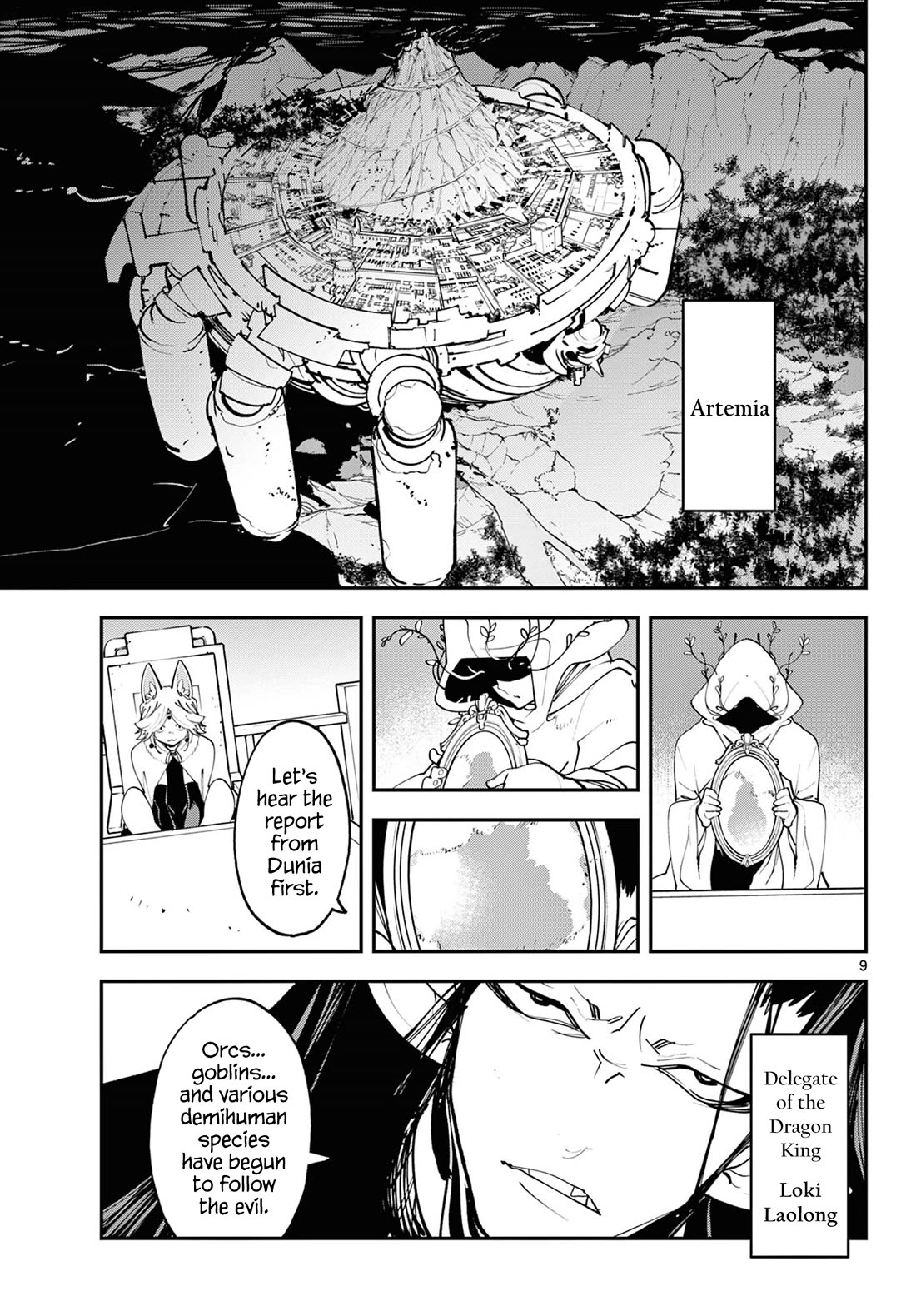Yakuza Reincarnation Chapter 60 page 9 - Chapter 60: Council of the Six Rulers