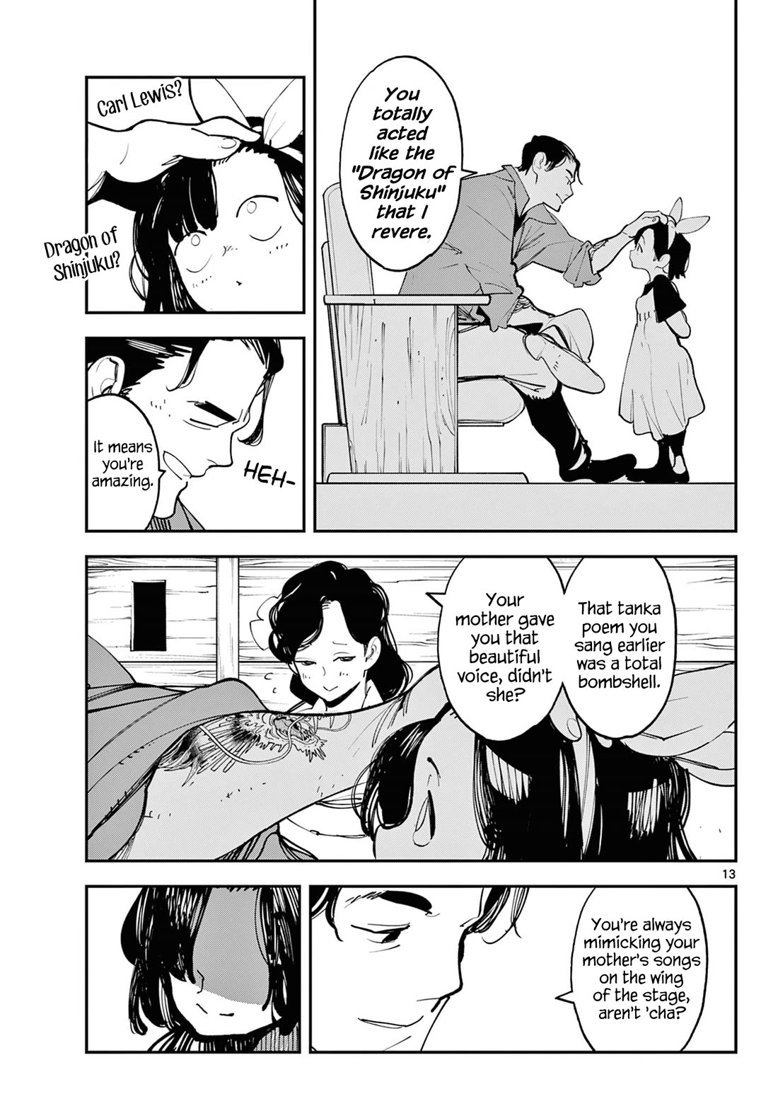 Yakuza Reincarnation Chapter 61 page 13 - Chapter 61: The Girl's Past