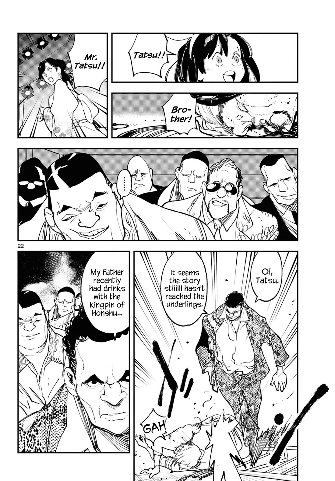 Yakuza Reincarnation Chapter 61 page 22 - Chapter 61: The Girl's Past