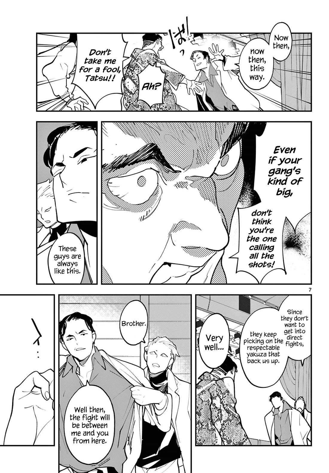 Yakuza Reincarnation Chapter 61 page 7 - Chapter 61: The Girl's Past