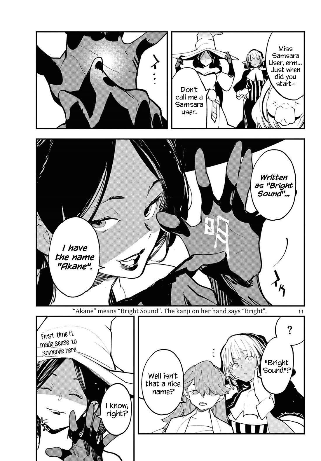 Yakuza Reincarnation Chapter 62 page 11 - Chapter 62: The Witch's Singing Voice