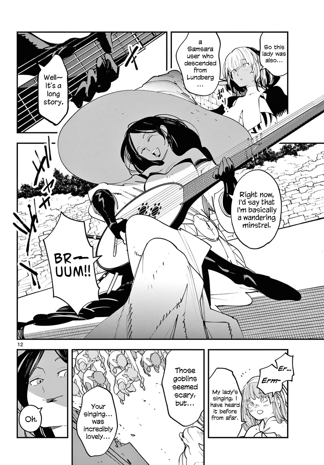 Yakuza Reincarnation Chapter 62 page 12 - Chapter 62: The Witch's Singing Voice