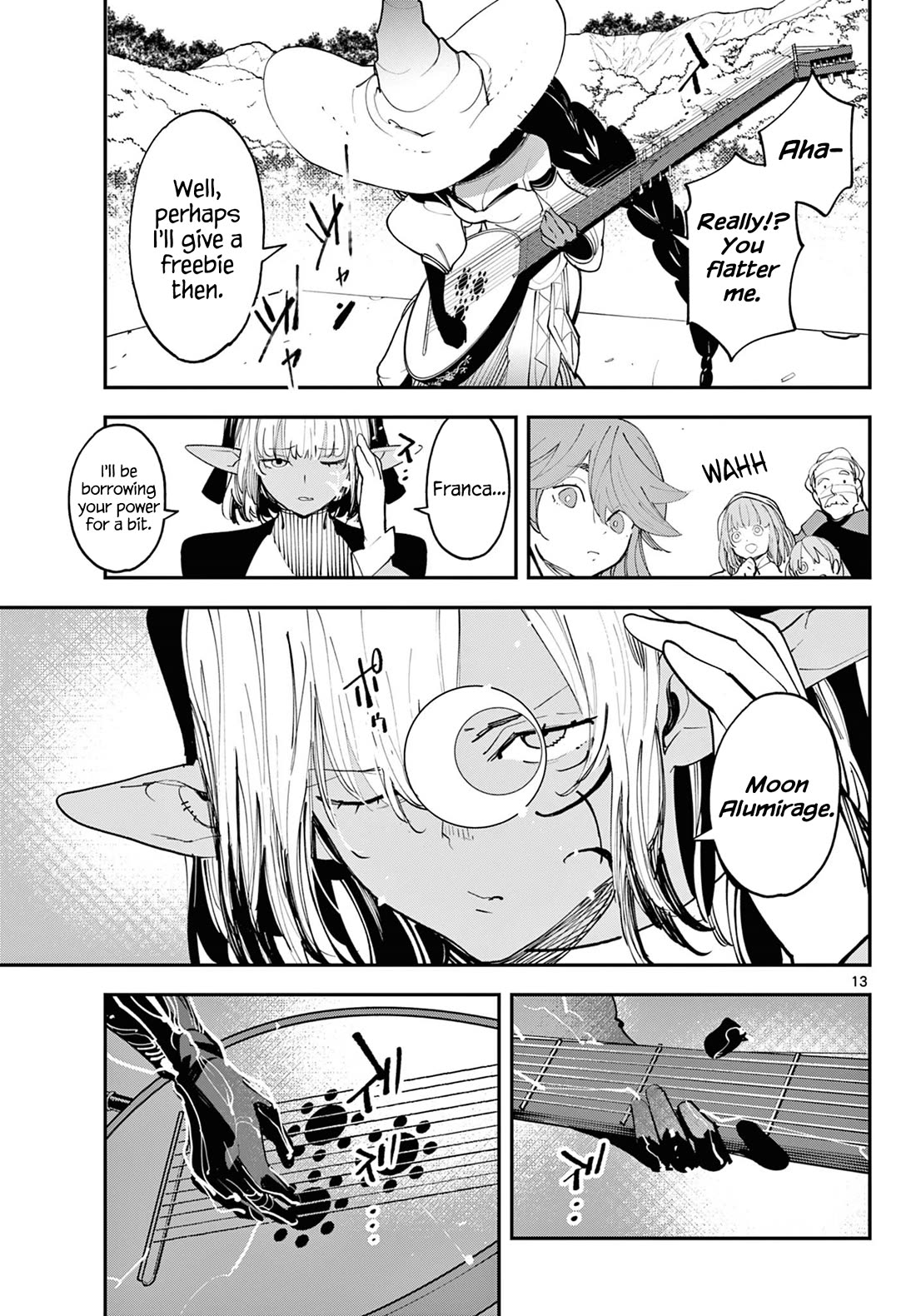 Yakuza Reincarnation Chapter 62 page 13 - Chapter 62: The Witch's Singing Voice
