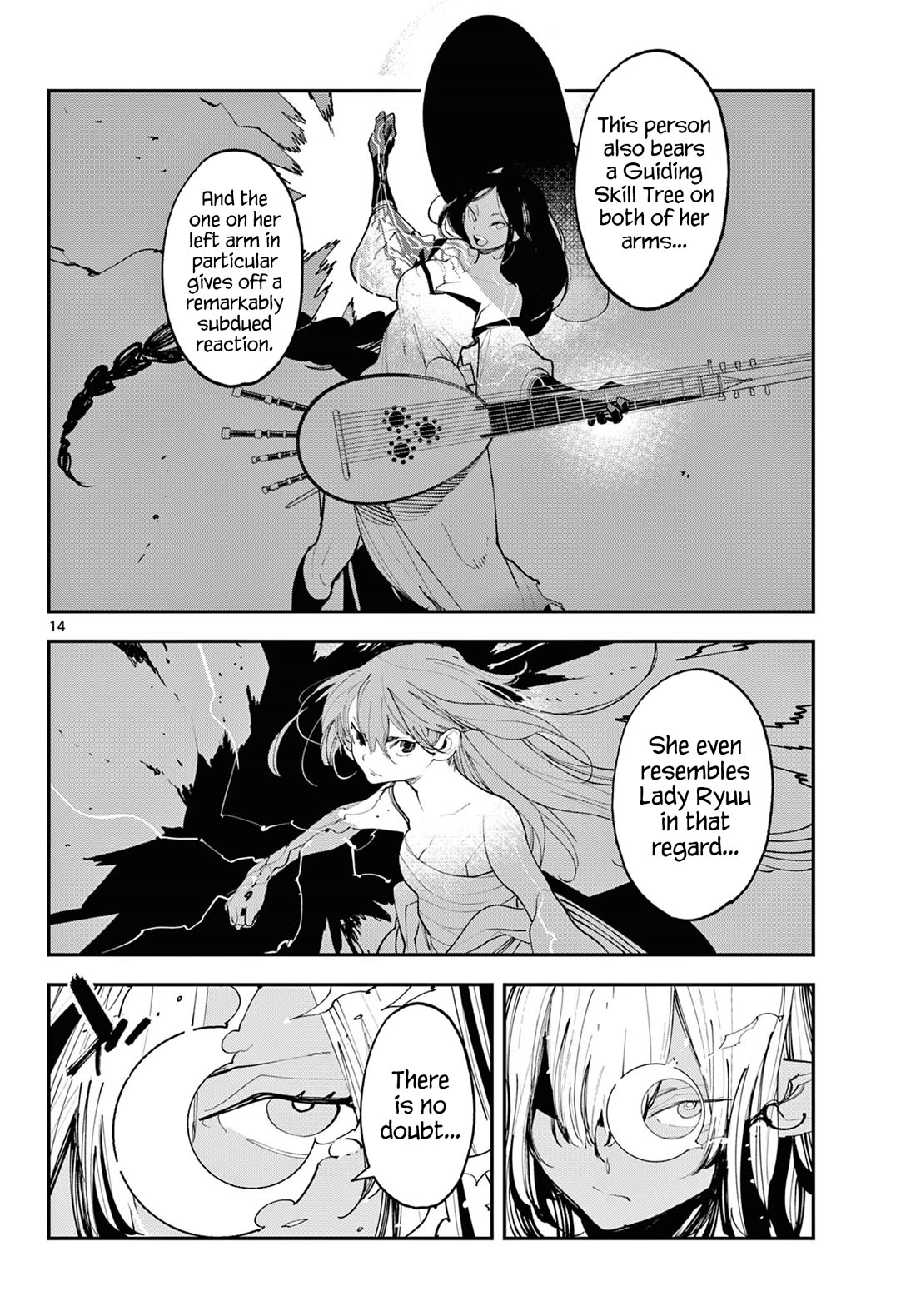 Yakuza Reincarnation Chapter 62 page 14 - Chapter 62: The Witch's Singing Voice
