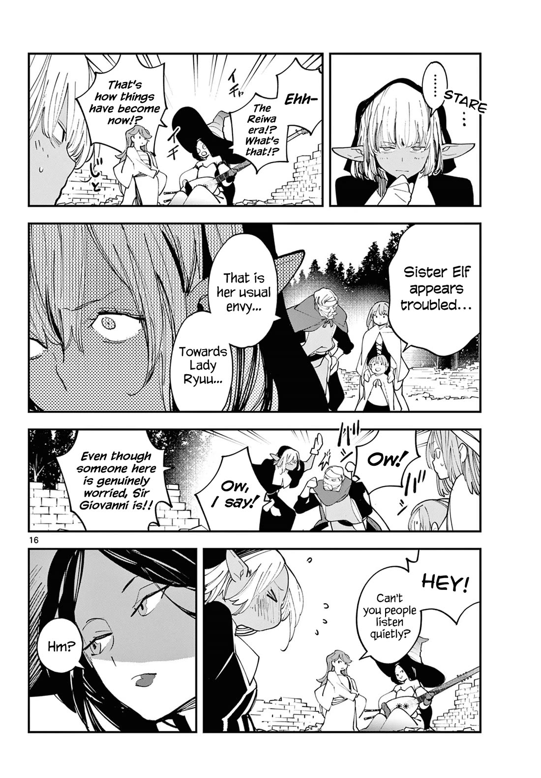Yakuza Reincarnation Chapter 62 page 16 - Chapter 62: The Witch's Singing Voice