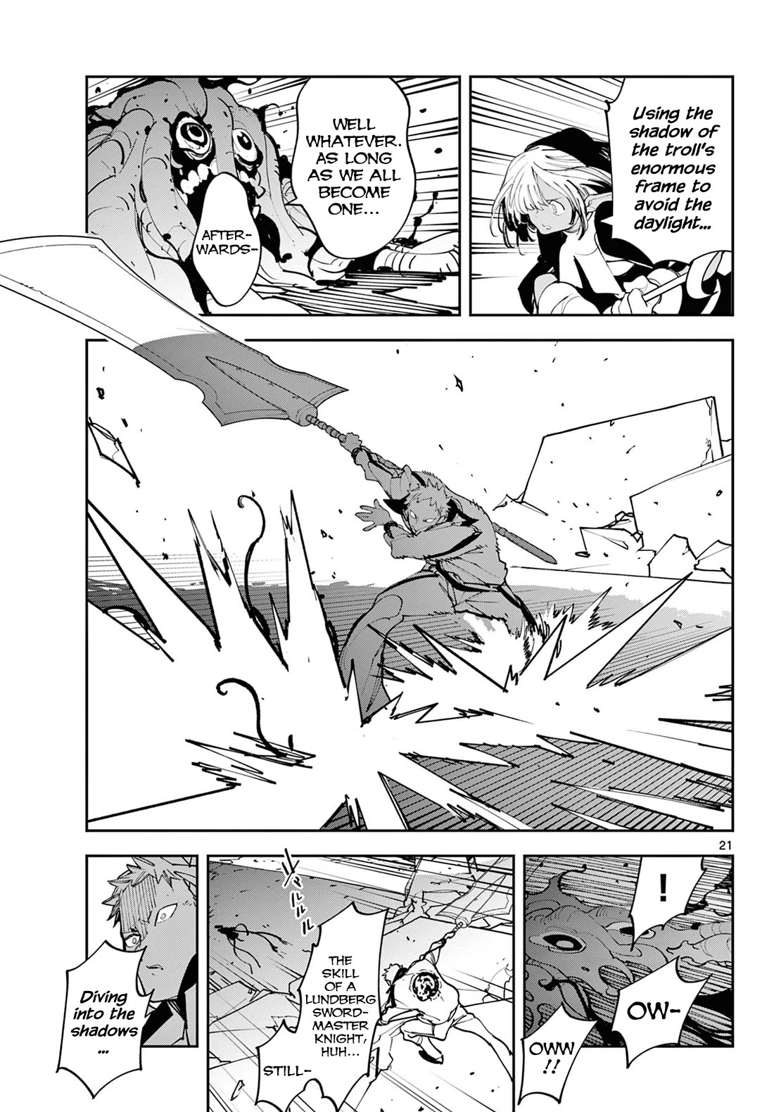 Yakuza Reincarnation Chapter 62 page 21 - Chapter 62: The Witch's Singing Voice
