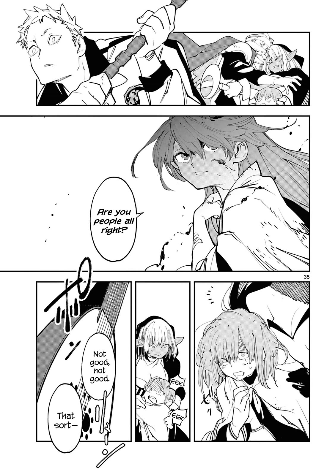 Yakuza Reincarnation Chapter 62 page 34 - Chapter 62: The Witch's Singing Voice