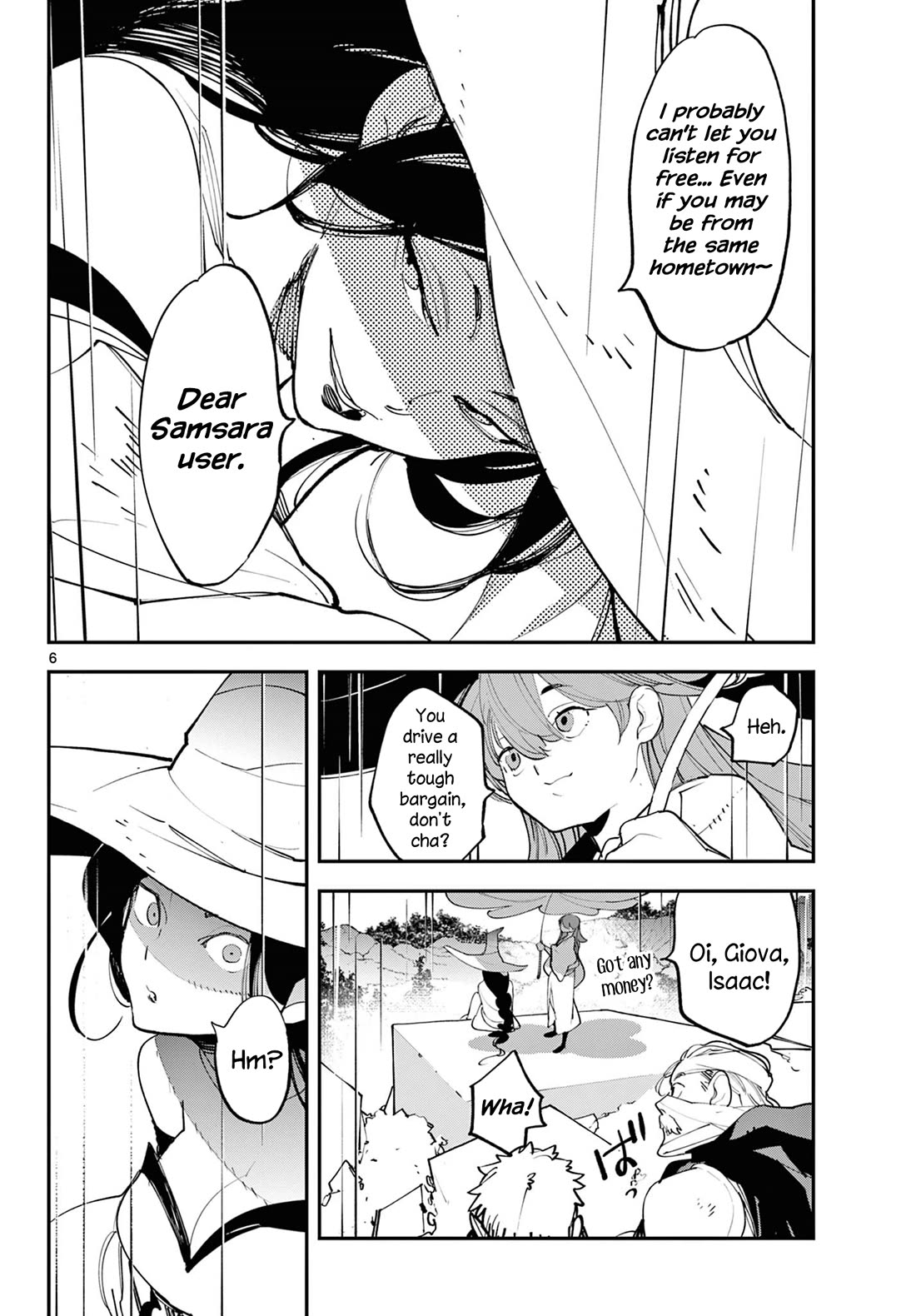 Yakuza Reincarnation Chapter 62 page 6 - Chapter 62: The Witch's Singing Voice