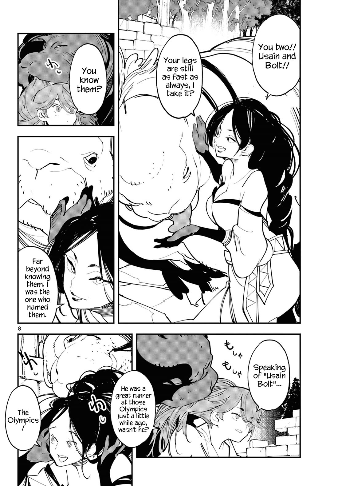 Yakuza Reincarnation Chapter 62 page 8 - Chapter 62: The Witch's Singing Voice