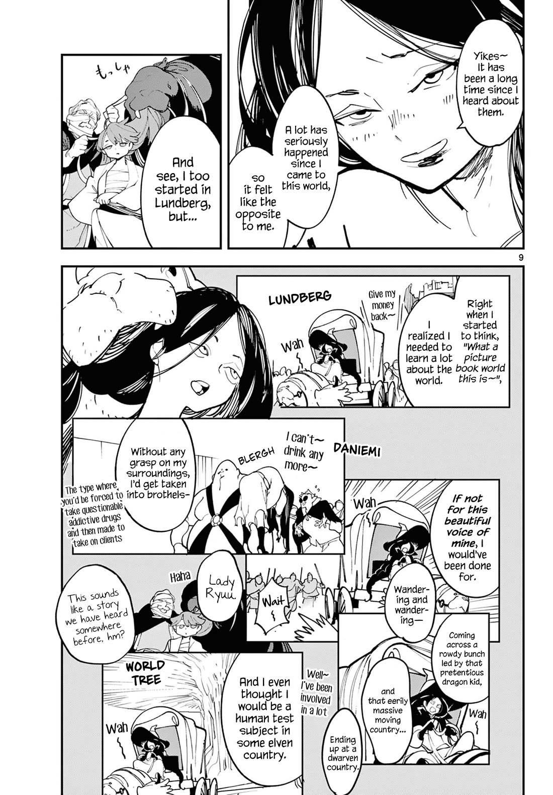 Yakuza Reincarnation Chapter 62 page 9 - Chapter 62: The Witch's Singing Voice