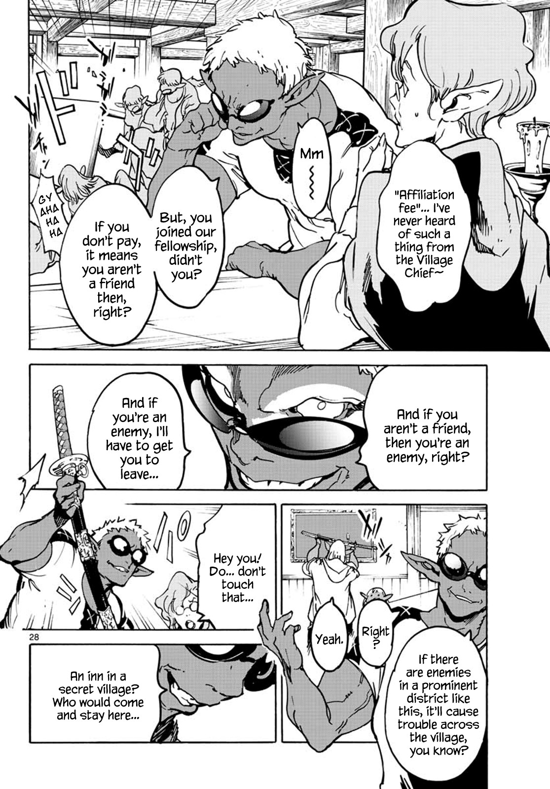 Yakuza Reincarnation Chapter 7 page 28 - Chapter 7: Yakutane Pine