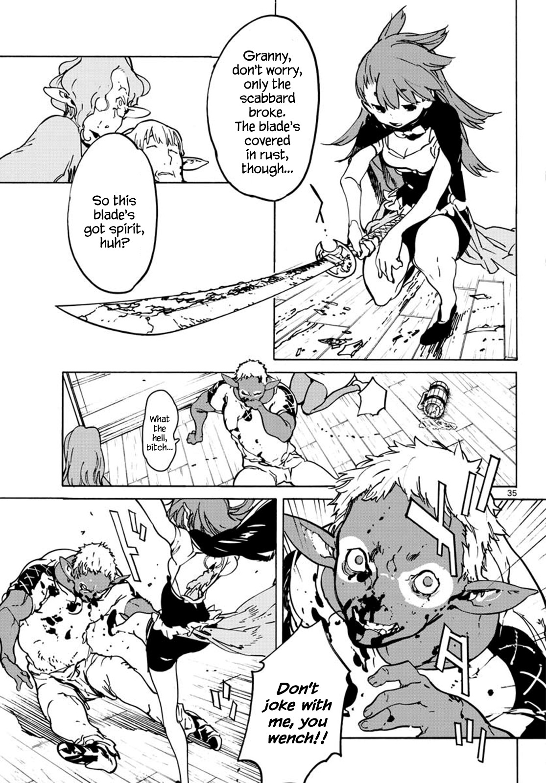 Yakuza Reincarnation Chapter 7 page 35 - Chapter 7: Yakutane Pine