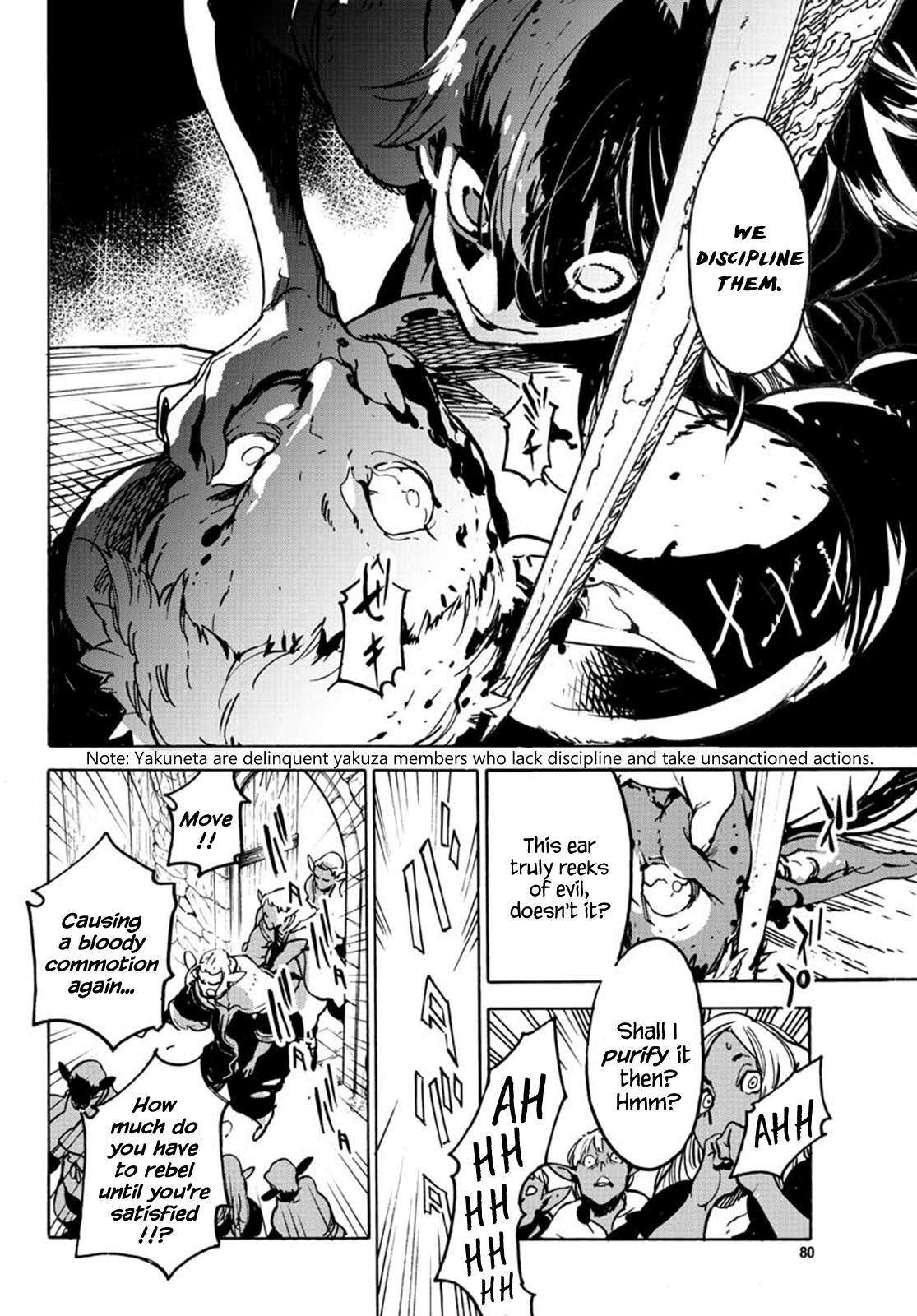 Yakuza Reincarnation Chapter 7 page 38 - Chapter 7: Yakutane Pine