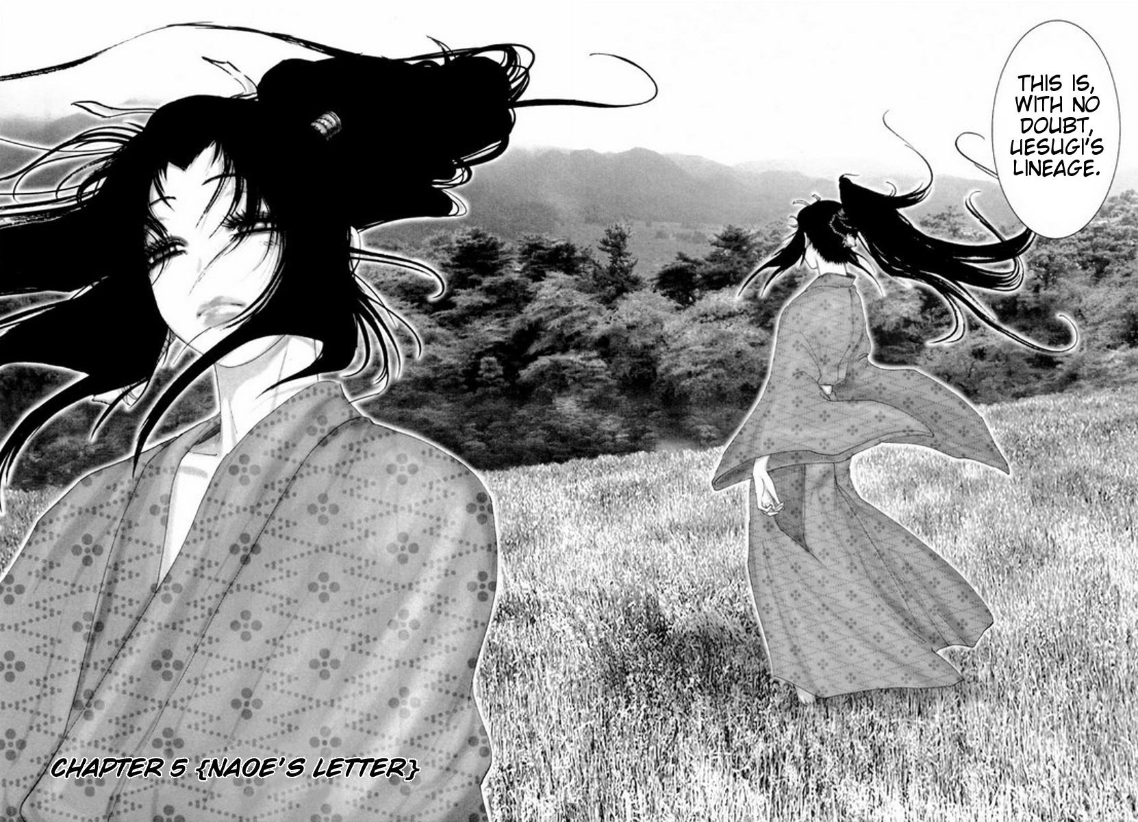 Yama Fu-Tang Chapter 5 page 3 - Chapter 5: Naoe's Letter