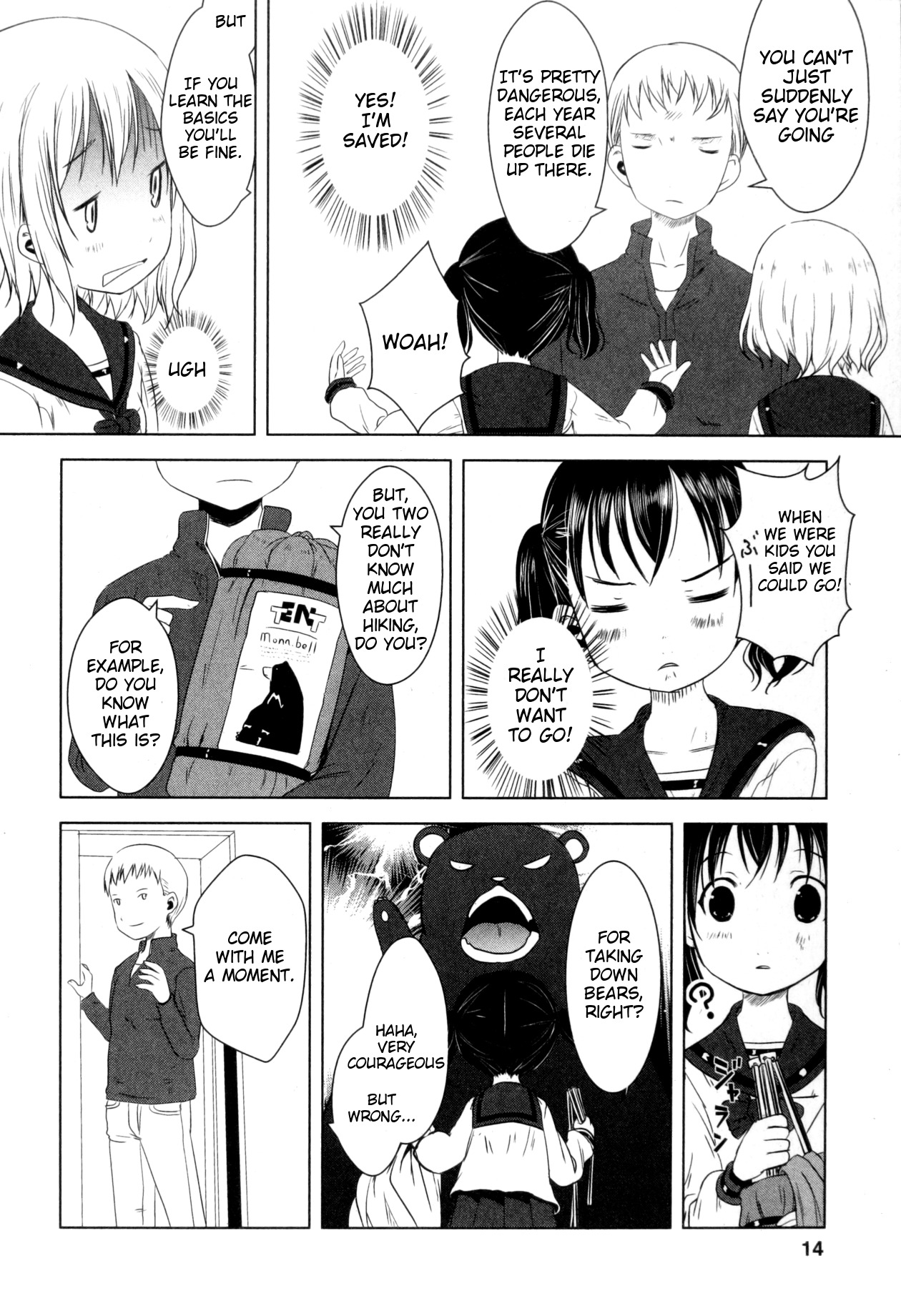 Yama No Susume Chapter 1 page 12 - Chapter 1: Anything But Mountains!