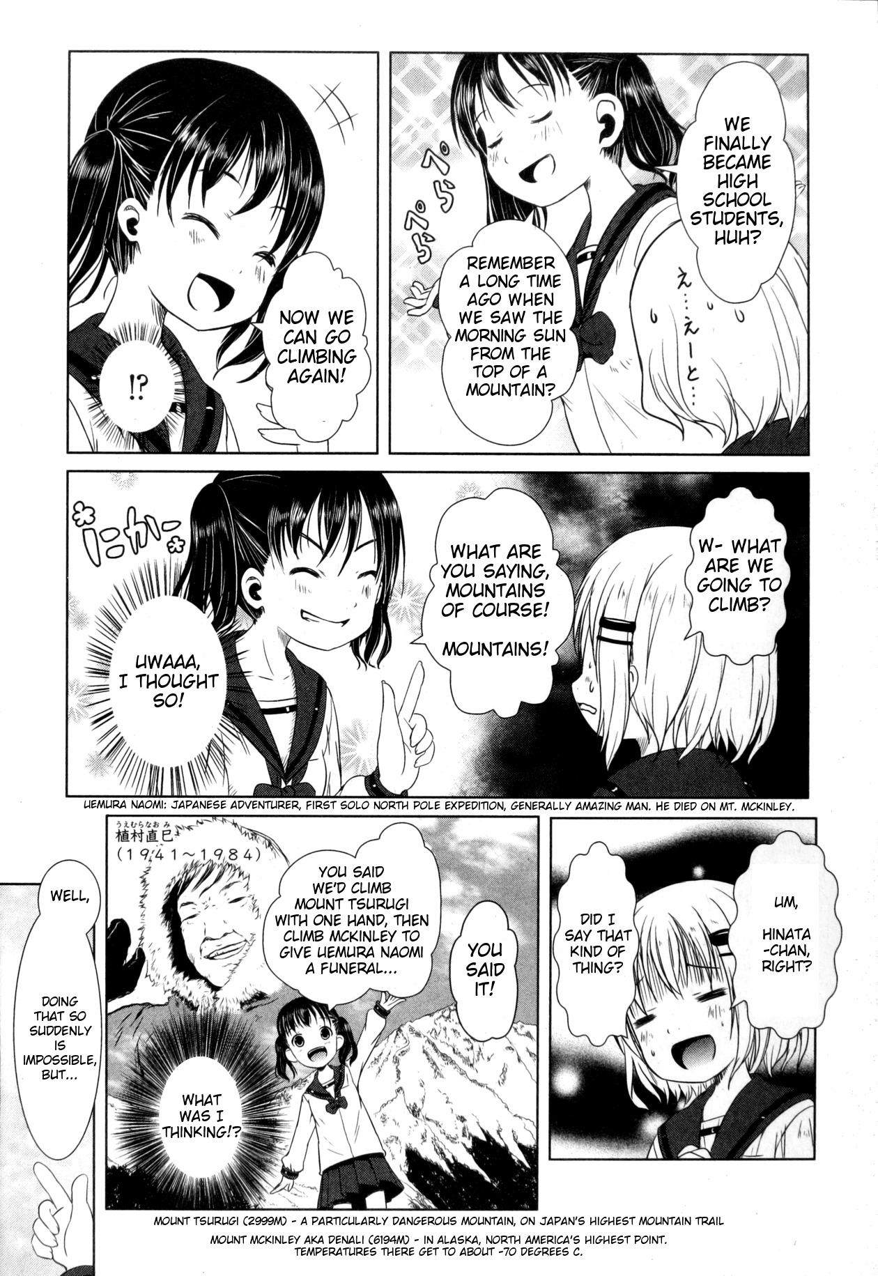 Yama No Susume Chapter 1 page 8 - Chapter 1: Anything But Mountains!