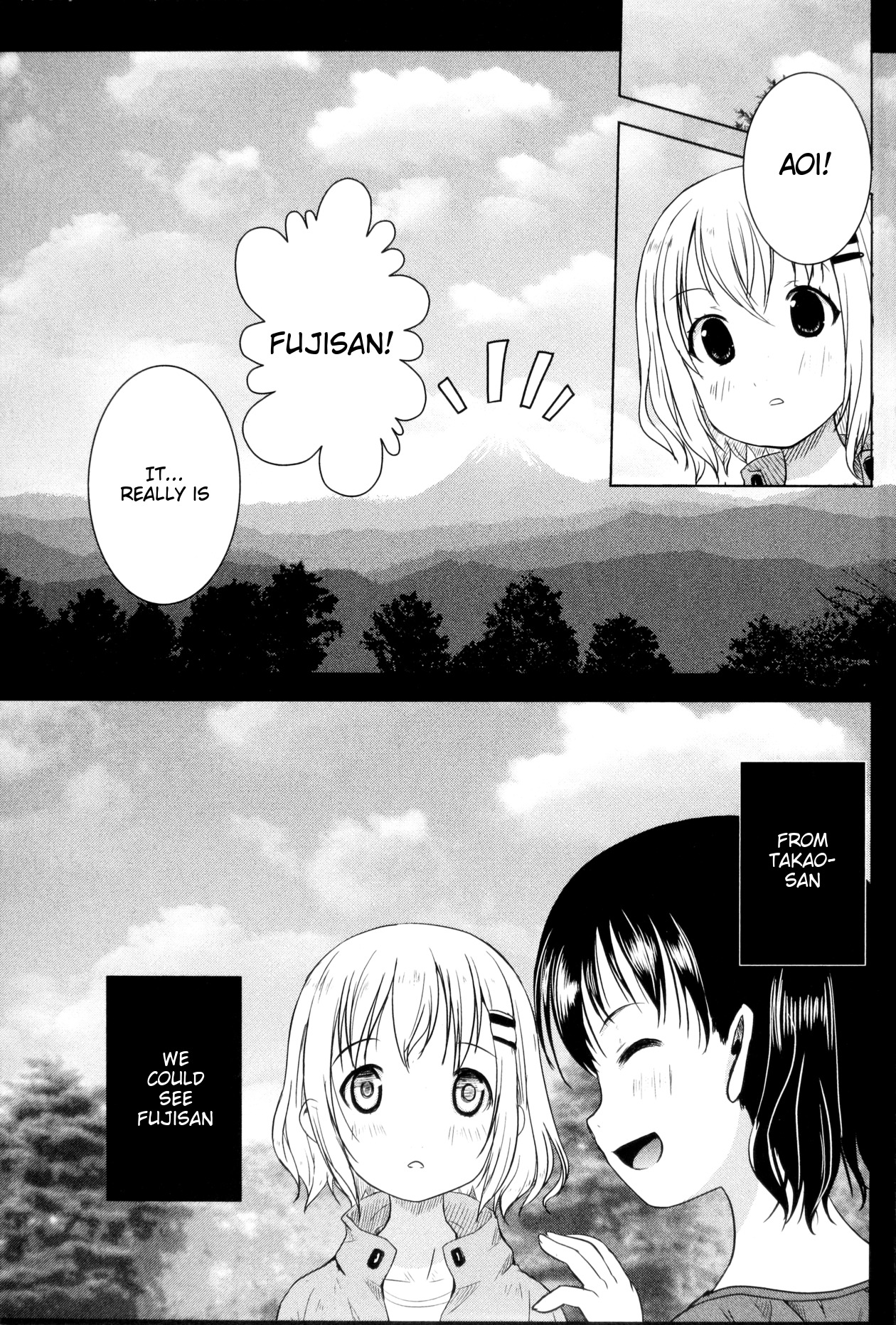 Yama No Susume Chapter 10 page 1 - Chapter 10: Where Can We See Fujisan?