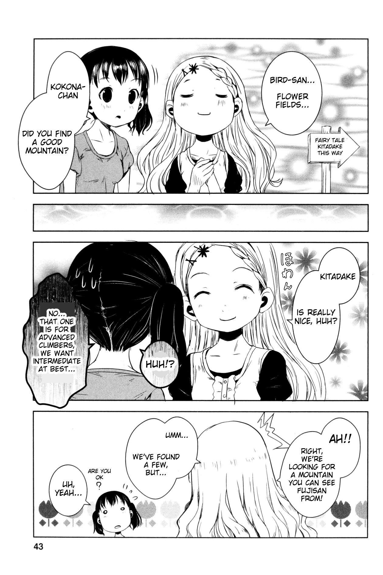 Yama No Susume Chapter 10 page 9 - Chapter 10: Where Can We See Fujisan?