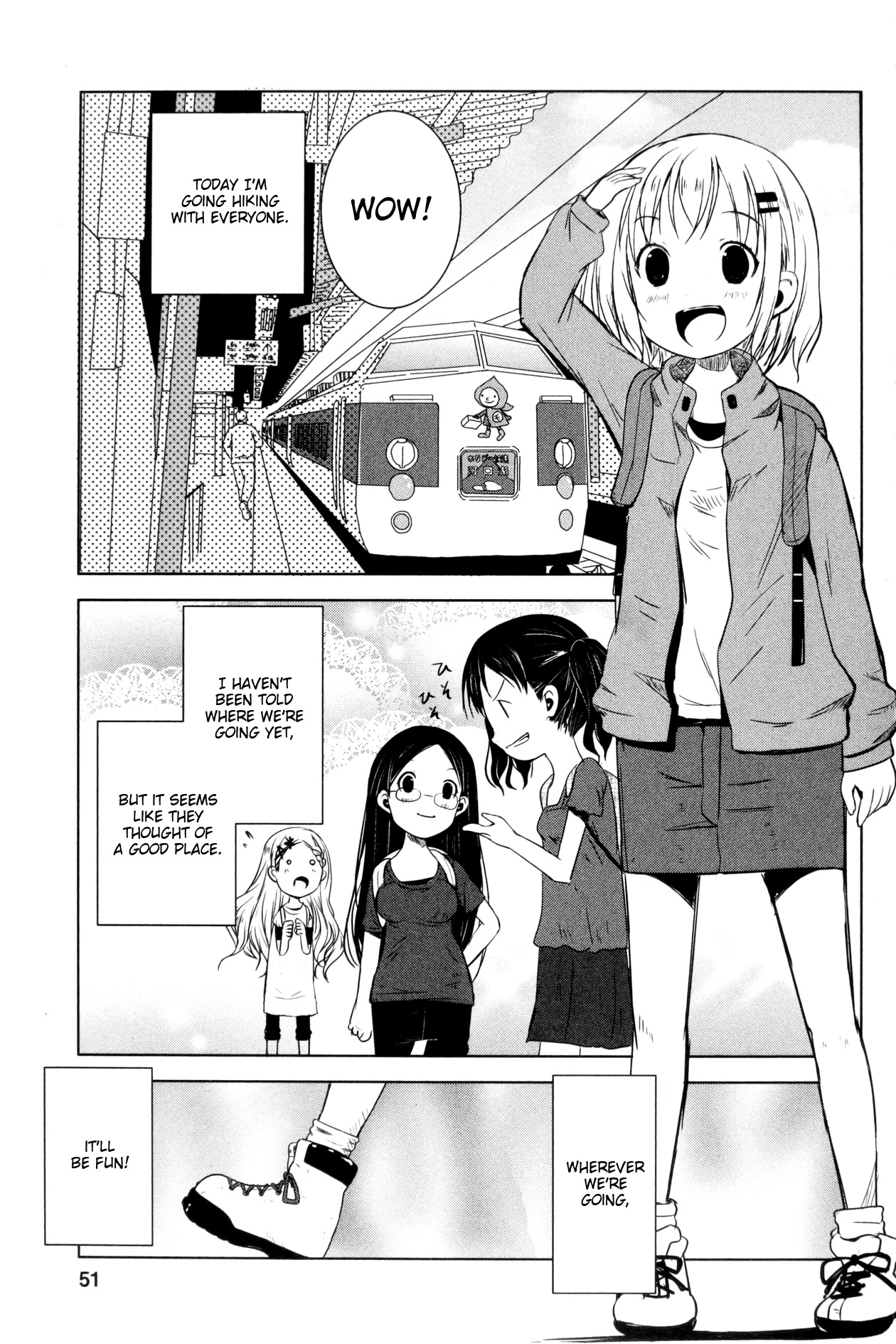 Yama No Susume Chapter 11 page 1 - Chapter 11: Our First Serious Climb!!