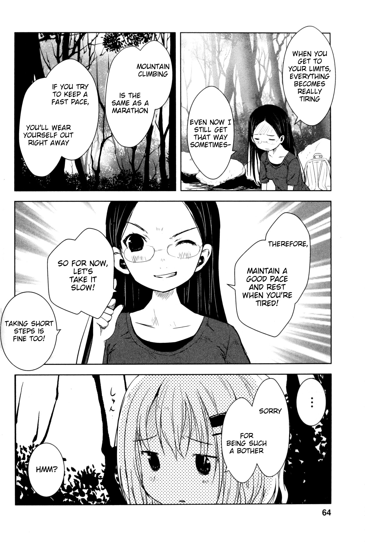 Yama No Susume Chapter 11 page 14 - Chapter 11: Our First Serious Climb!!