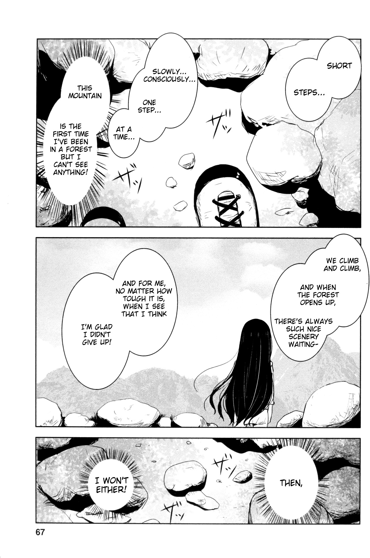 Yama No Susume Chapter 11 page 17 - Chapter 11: Our First Serious Climb!!