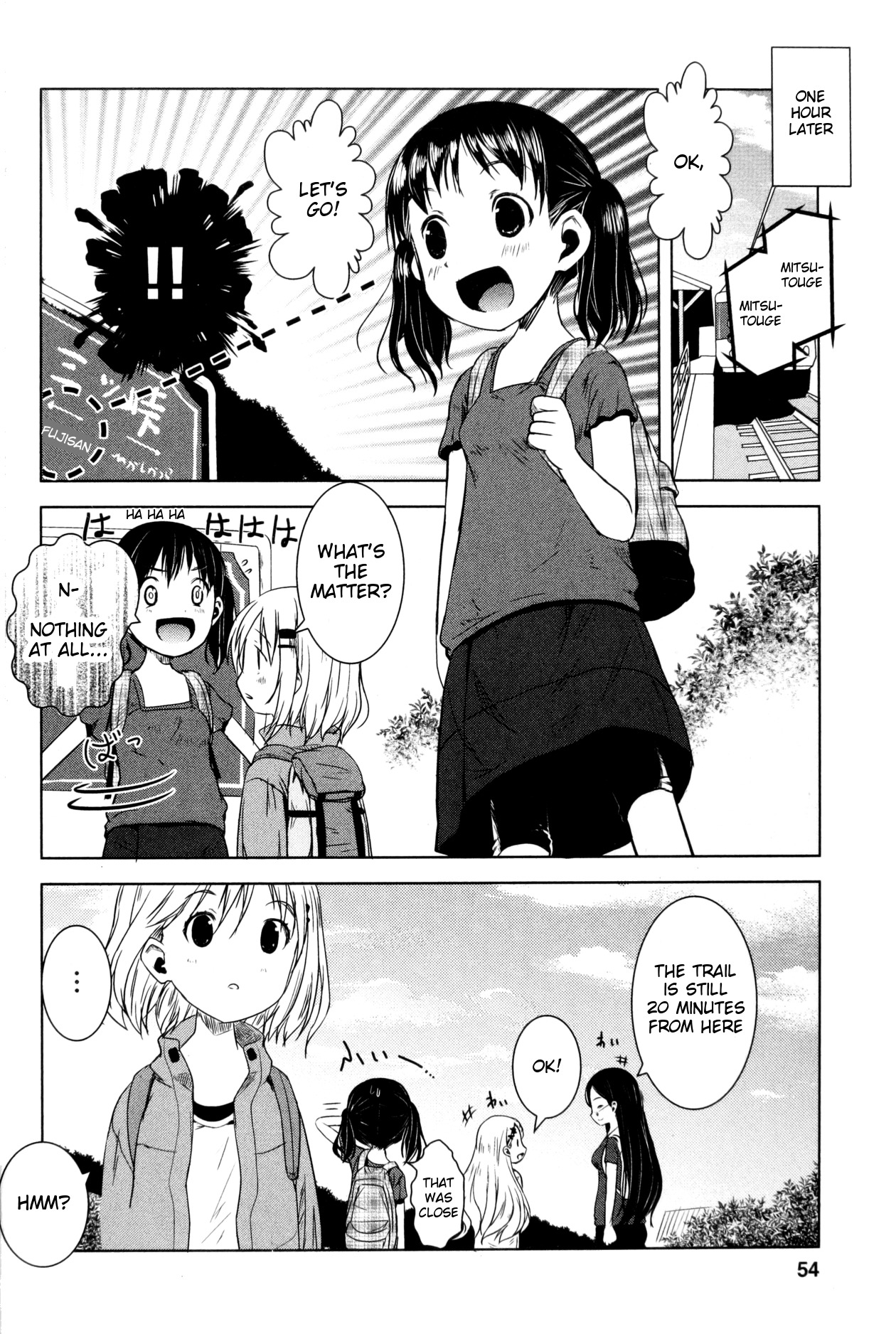 Yama No Susume Chapter 11 page 4 - Chapter 11: Our First Serious Climb!!