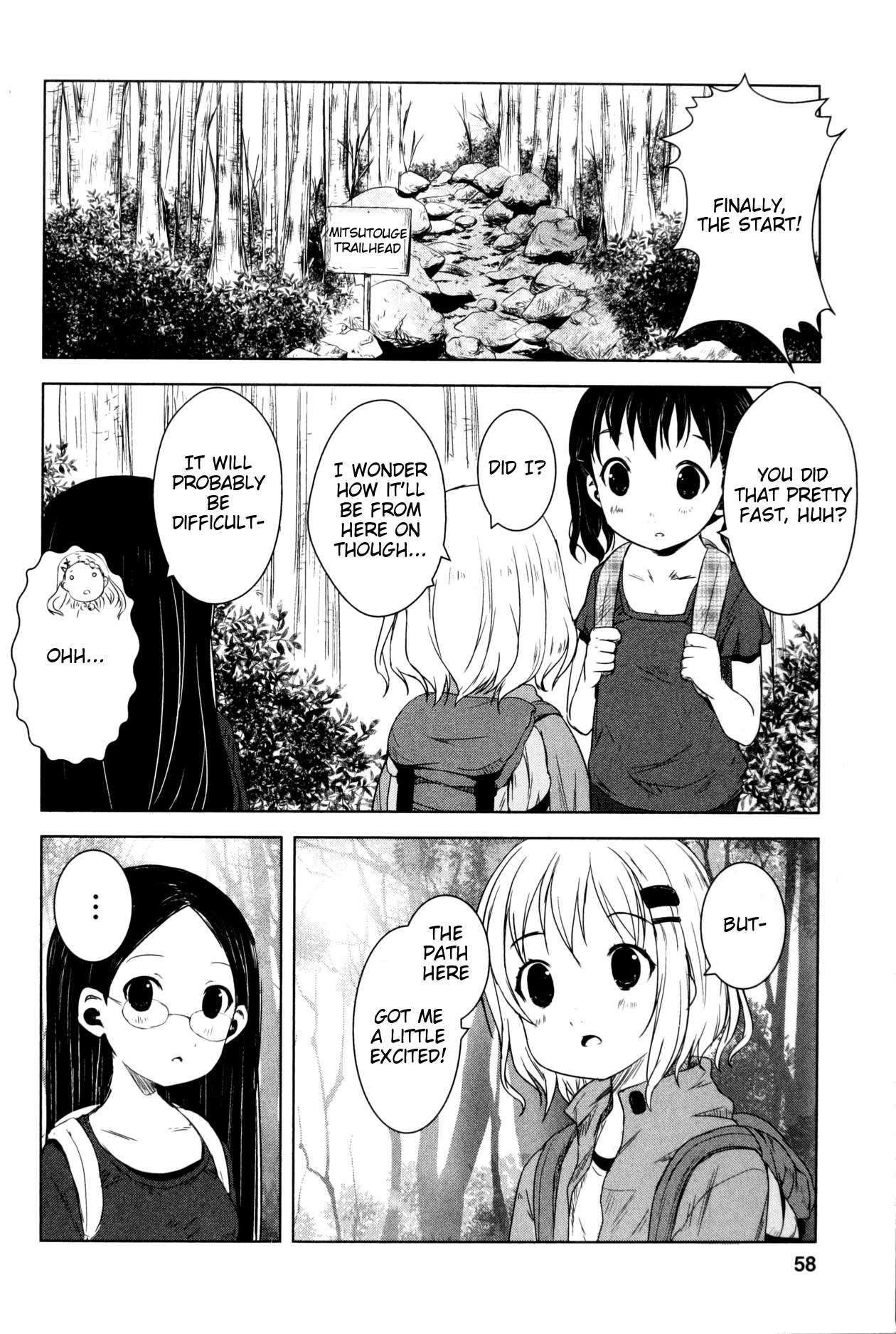 Yama No Susume Chapter 11 page 8 - Chapter 11: Our First Serious Climb!!
