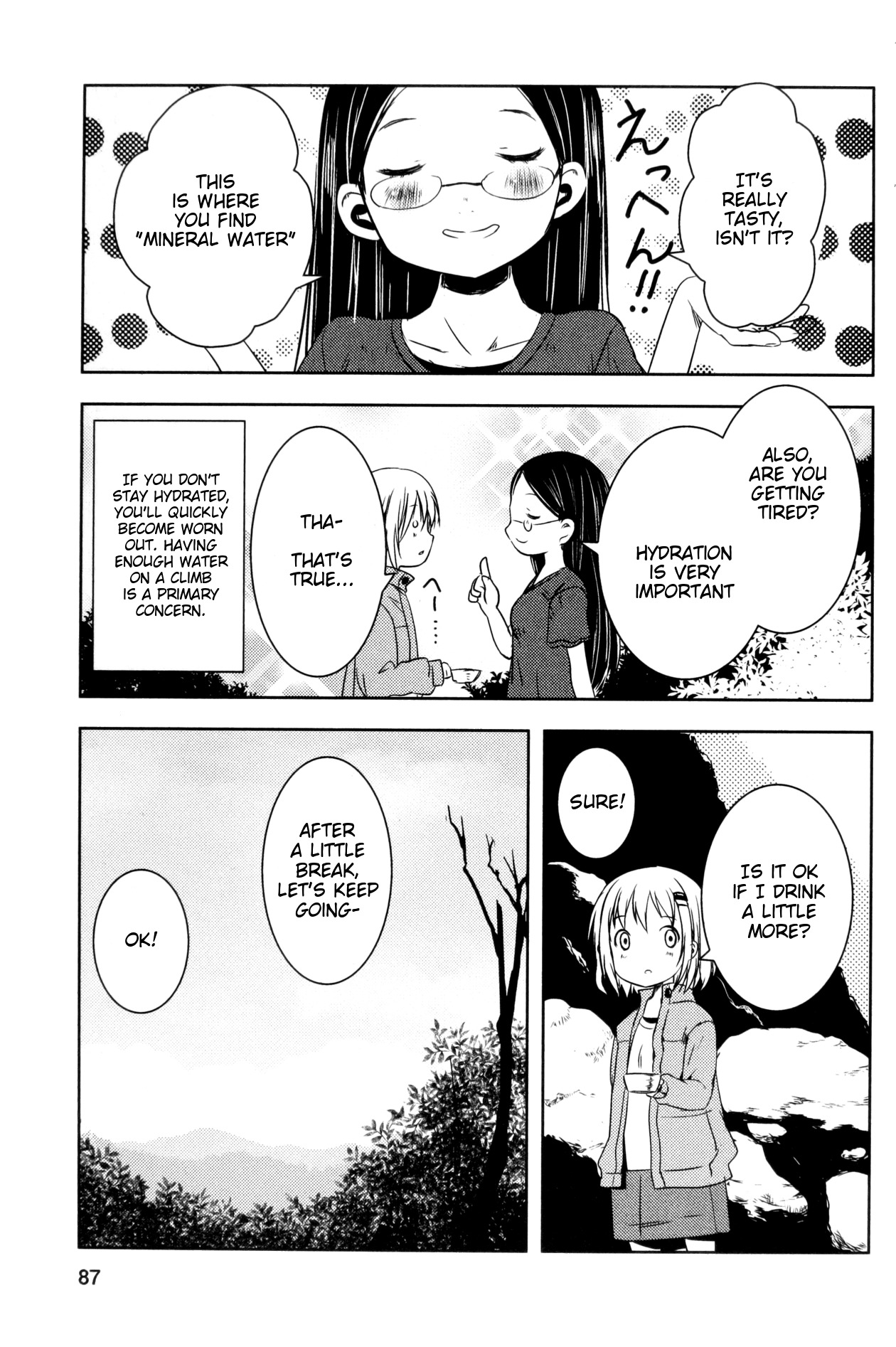 Yama No Susume Chapter 12 page 17 - Chapter 12: About Climbing Mountains