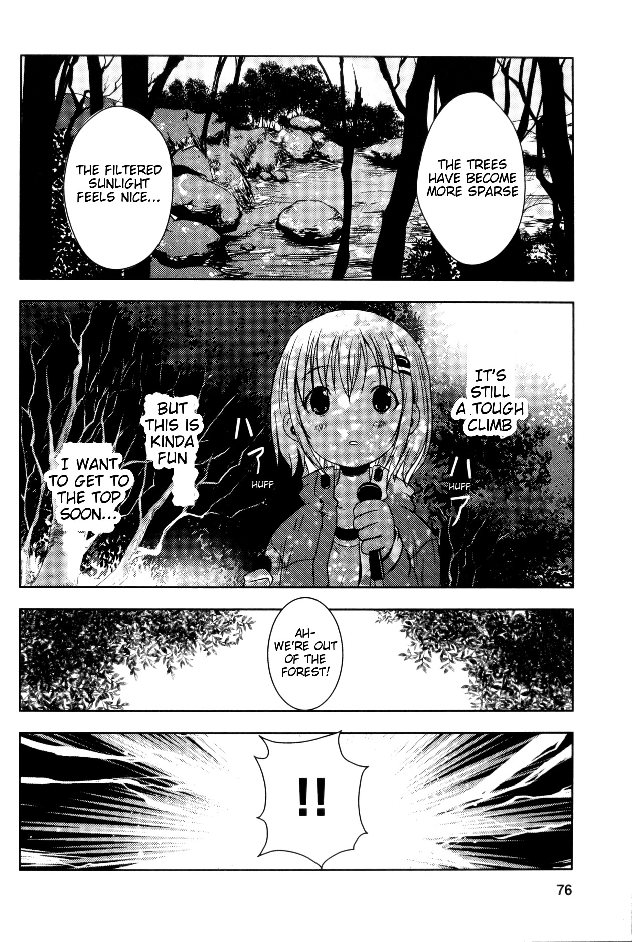 Yama No Susume Chapter 12 page 6 - Chapter 12: About Climbing Mountains
