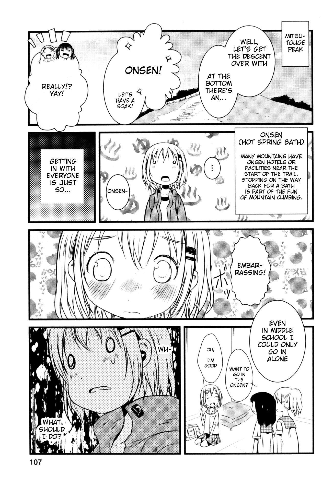Yama No Susume Chapter 13 page 3 - Chapter 13: Some Fun After The Descent