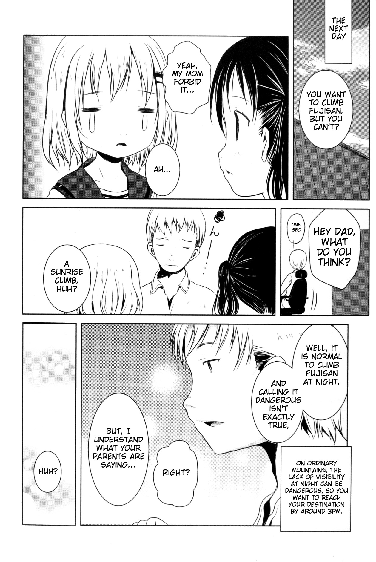 Yama No Susume Chapter 16 page 8 - Chapter 16: Japan's Number One Mountain?