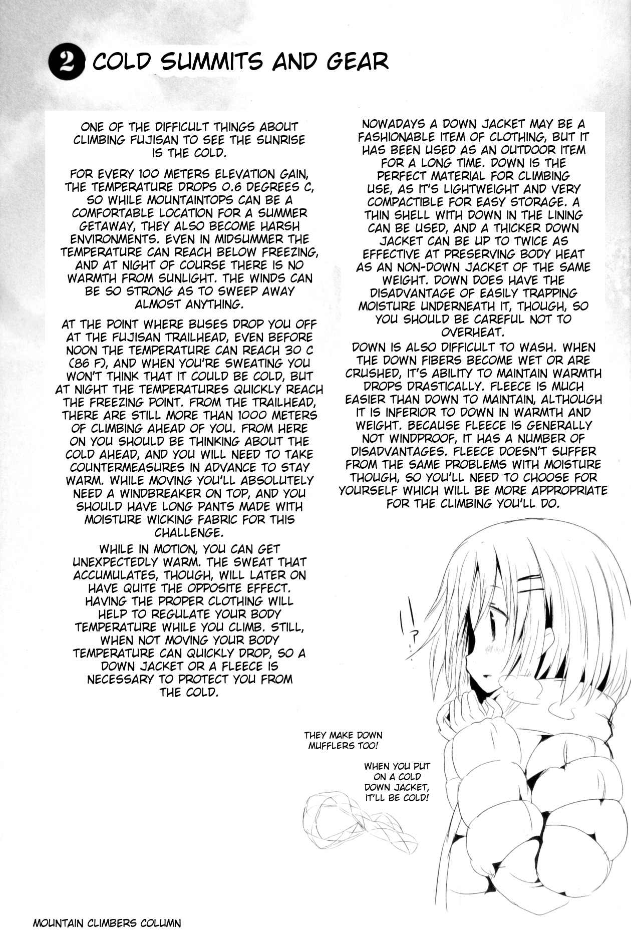 Yama No Susume Chapter 17 page 15 - Chapter 17: Relying on Others