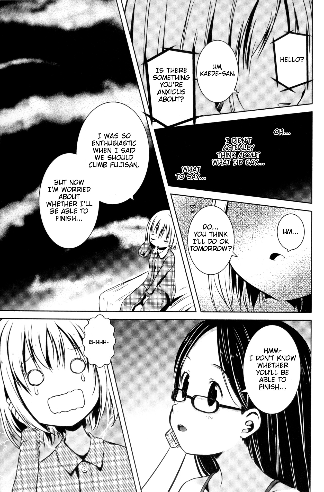 Yama No Susume Chapter 18 page 13 - Chapter 18: Let's Choose Trail Snacks!