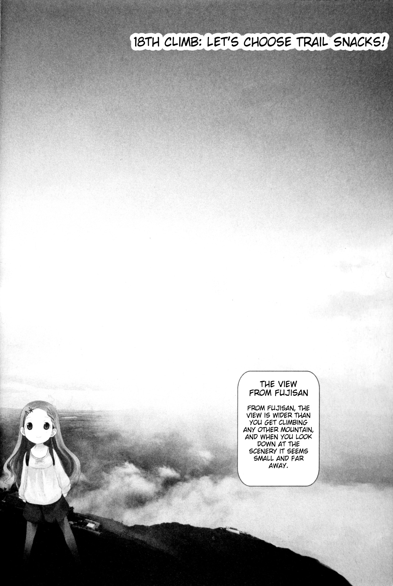 Yama No Susume Chapter 18 page 2 - Chapter 18: Let's Choose Trail Snacks!