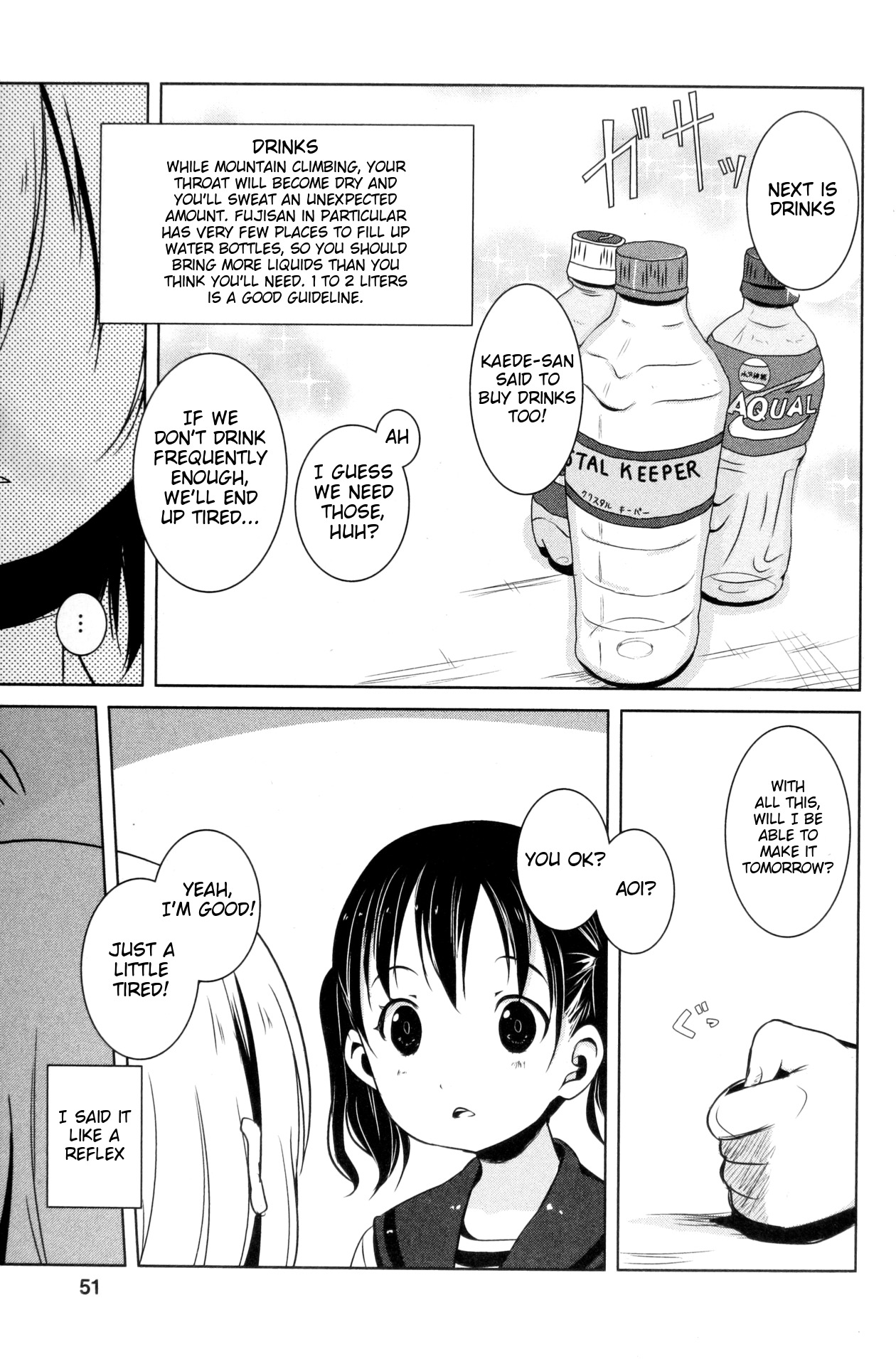 Yama No Susume Chapter 18 page 9 - Chapter 18: Let's Choose Trail Snacks!