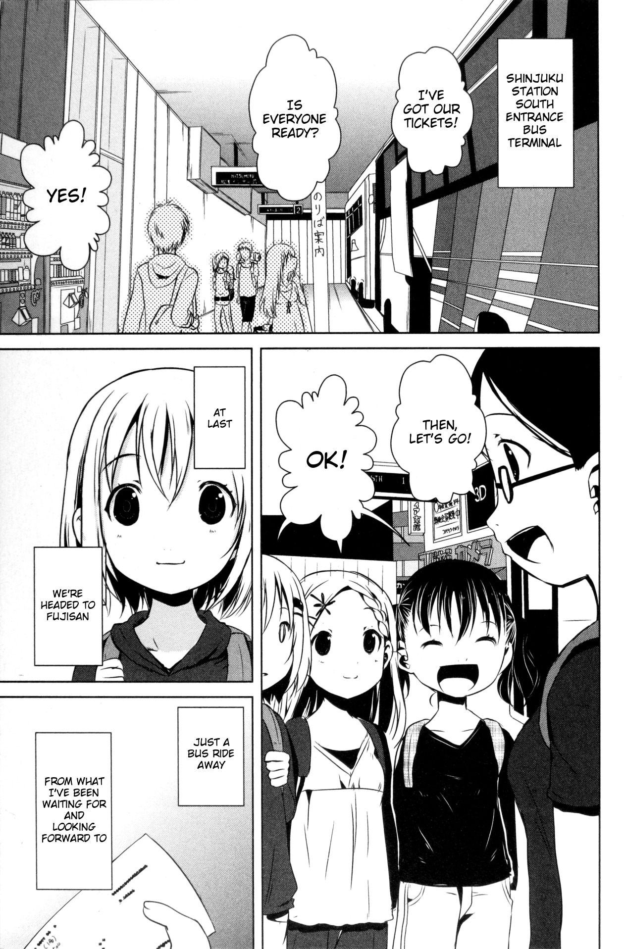 Yama No Susume Chapter 19 page 1 - Chapter 19: Our First Night Climb
