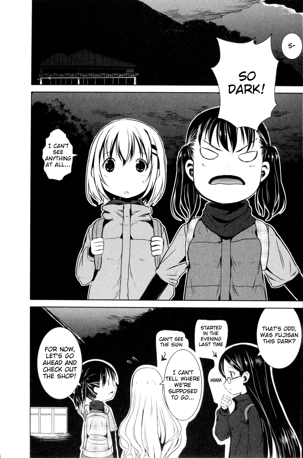 Yama No Susume Chapter 19 page 7 - Chapter 19: Our First Night Climb