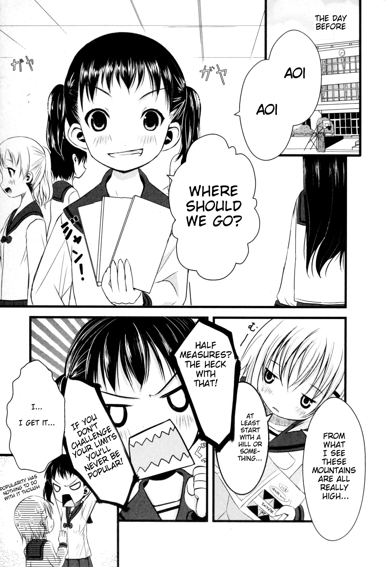 Yama No Susume Chapter 2 page 3 - Chapter 2: Risk My Life Mountain Climbing!?