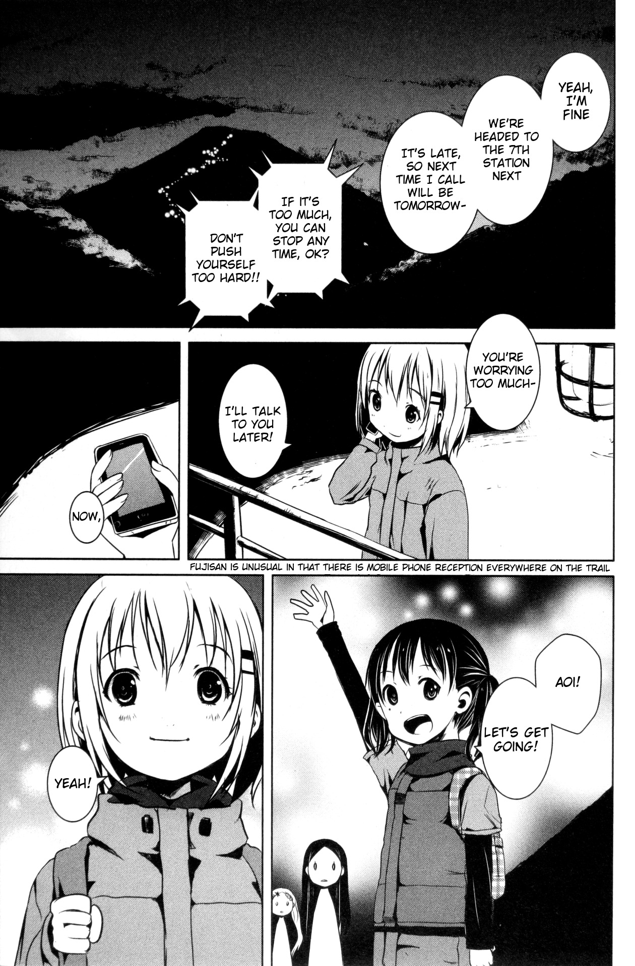 Yama No Susume Chapter 20 page 1 - Chapter 20: Lots of Mountain Huts!