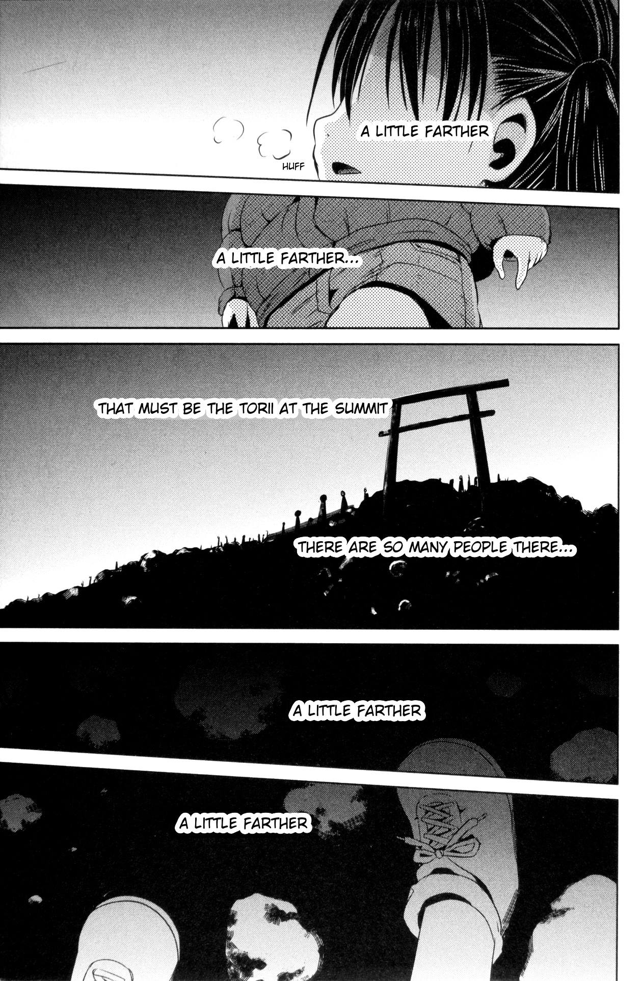 Yama No Susume Chapter 21 page 15 - Chapter 21: The Sunrise We Each Saw