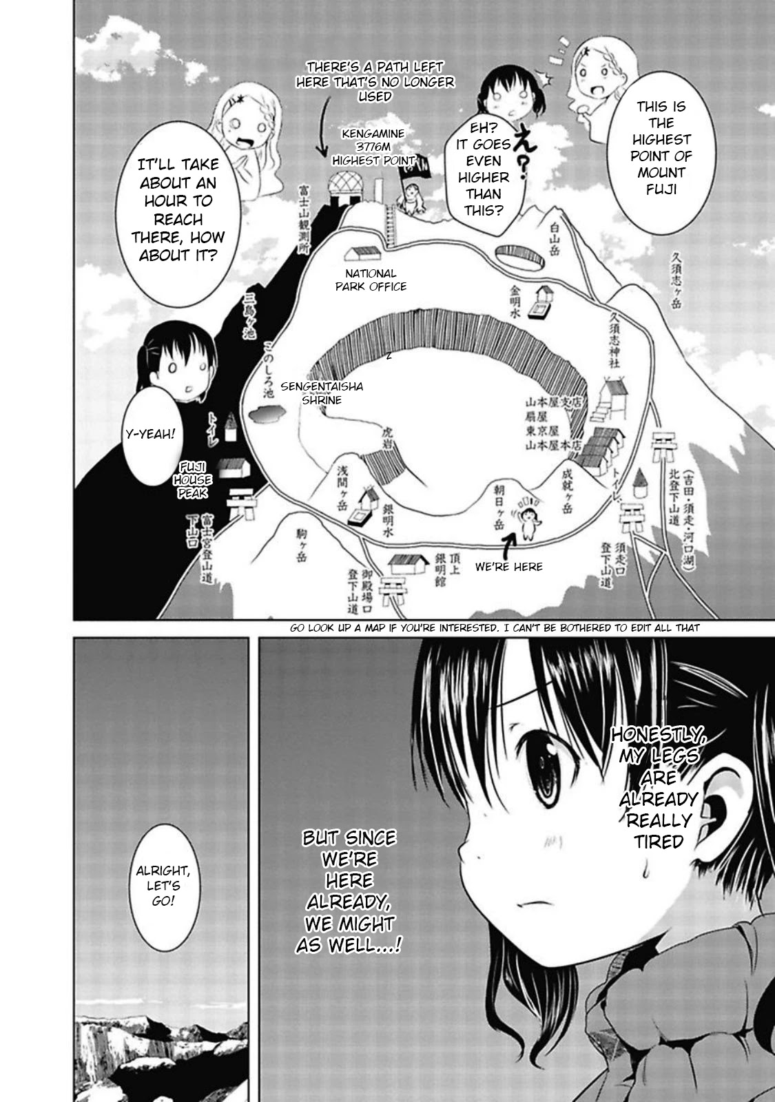 Yama No Susume Chapter 22 page 4 - Chapter 22: For what reason do you climb?
