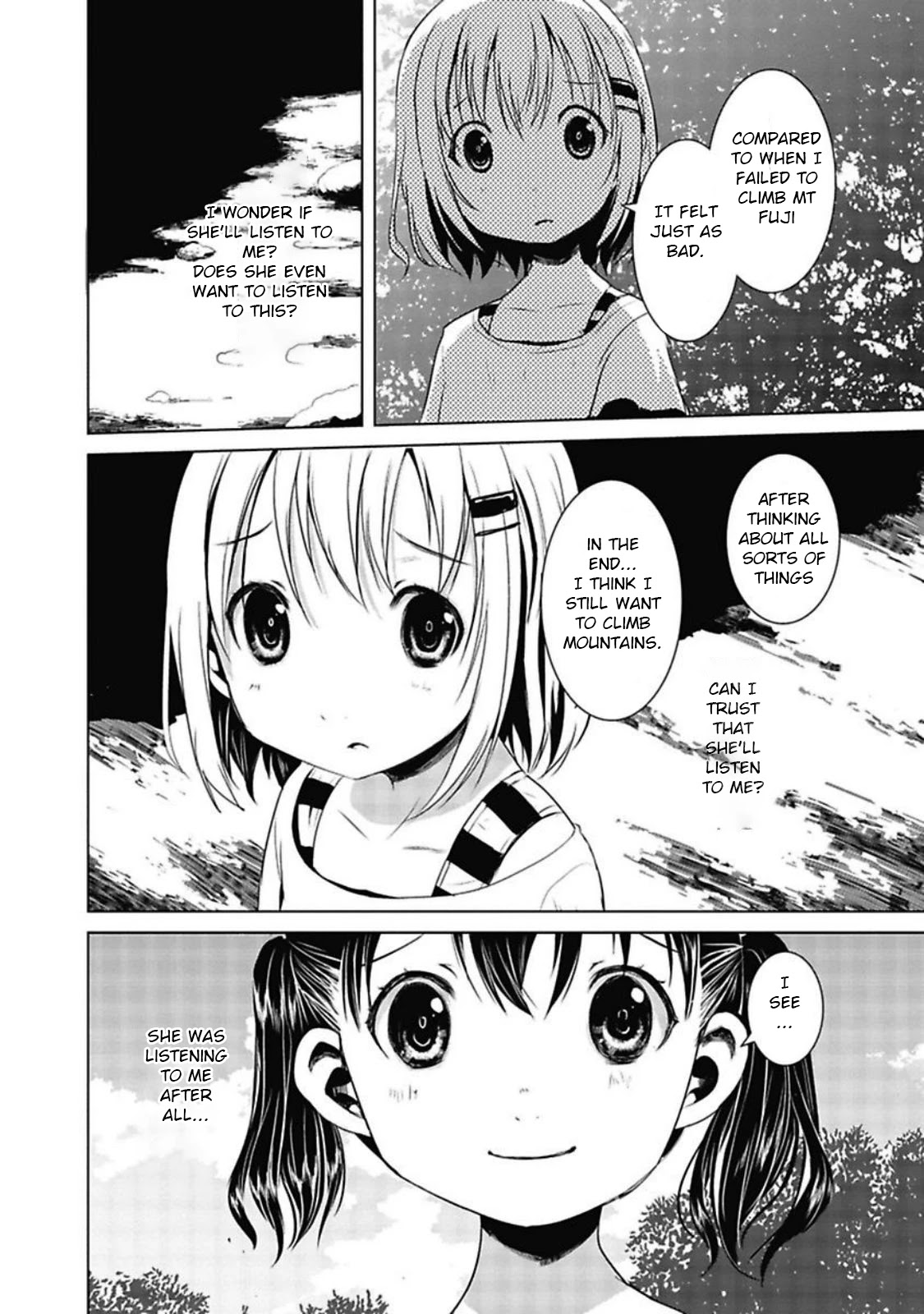 Yama No Susume Chapter 23 page 16 - Chapter 23: Friends