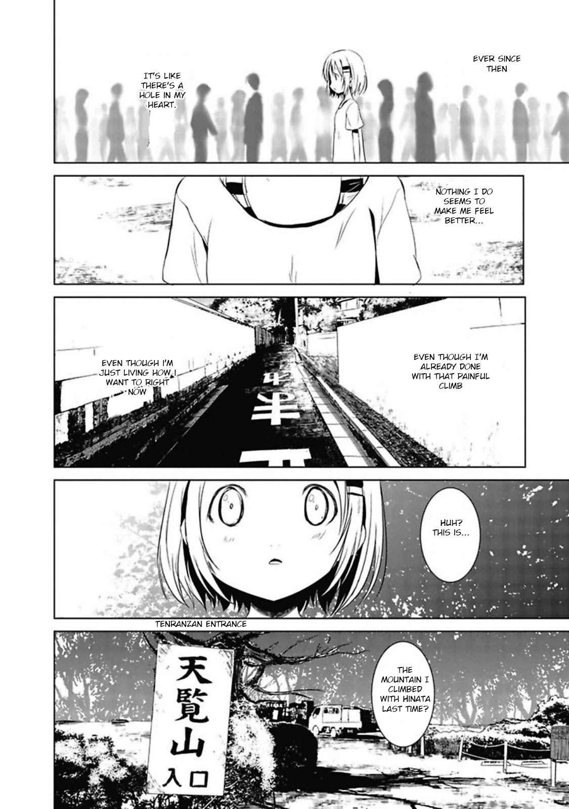 Yama No Susume Chapter 23 page 6 - Chapter 23: Friends