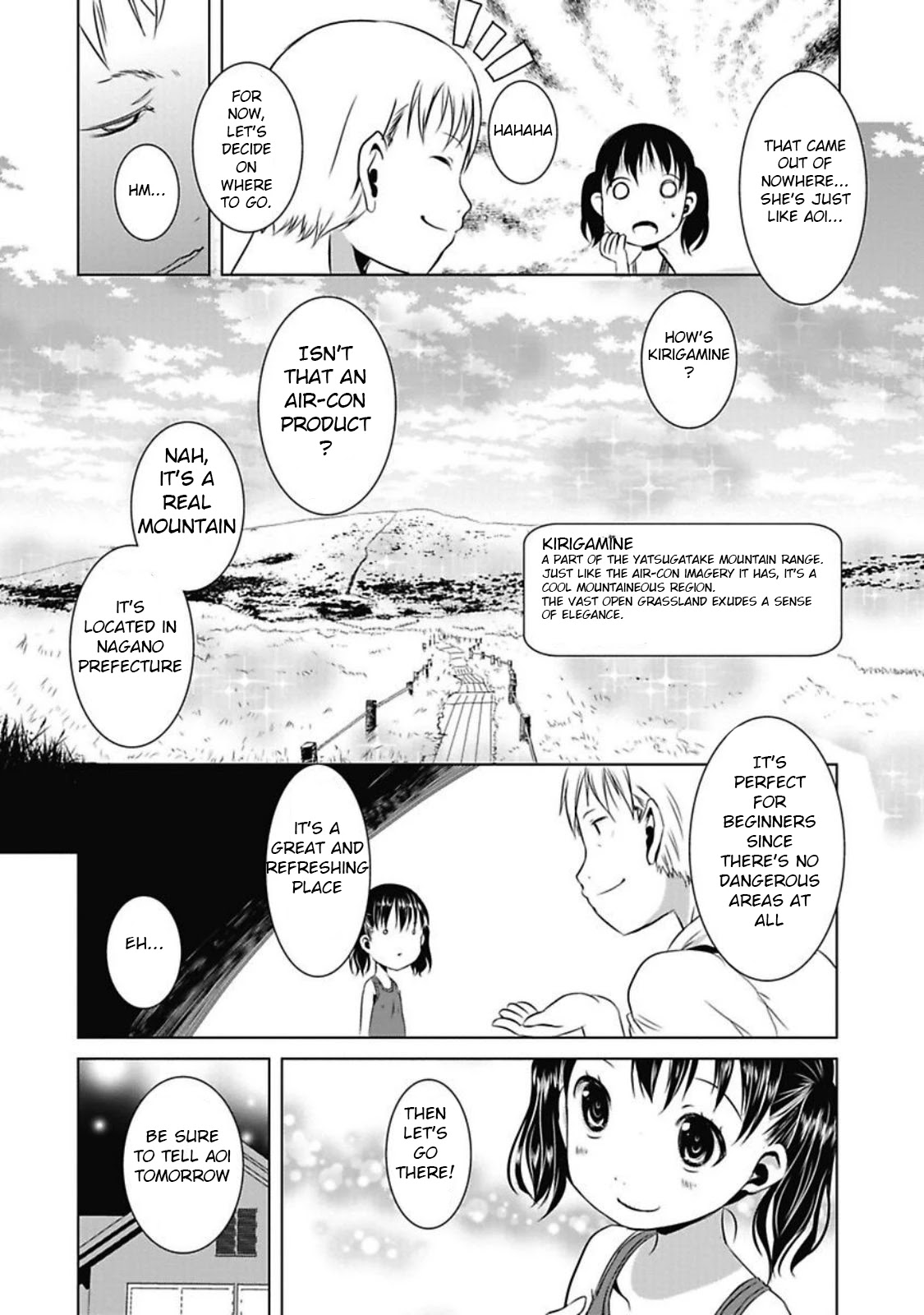 Yama No Susume Chapter 24 page 10 - Chapter 24: A Mother's Thoughts, A Daughter's Feelings