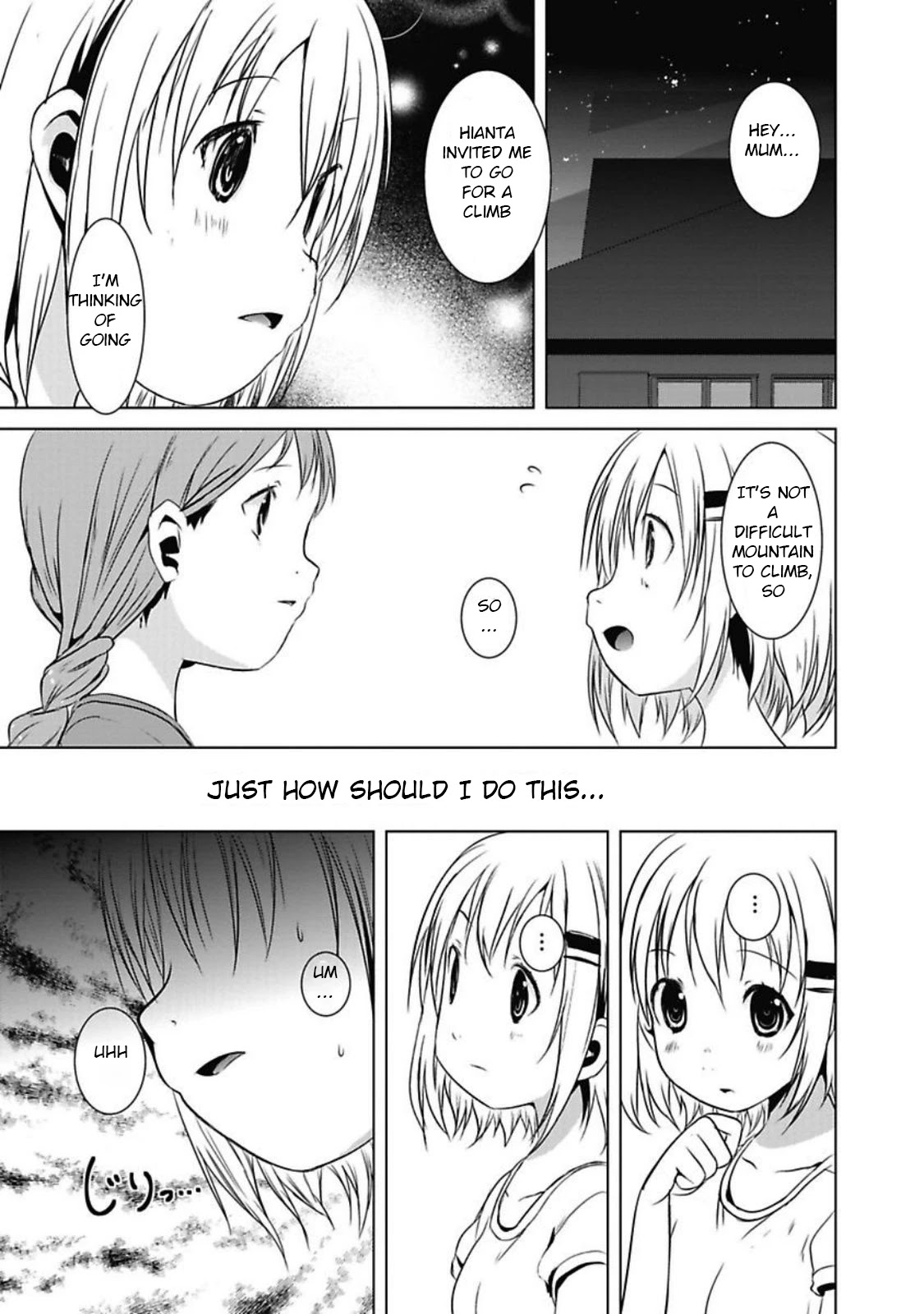 Yama No Susume Chapter 24 page 13 - Chapter 24: A Mother's Thoughts, A Daughter's Feelings