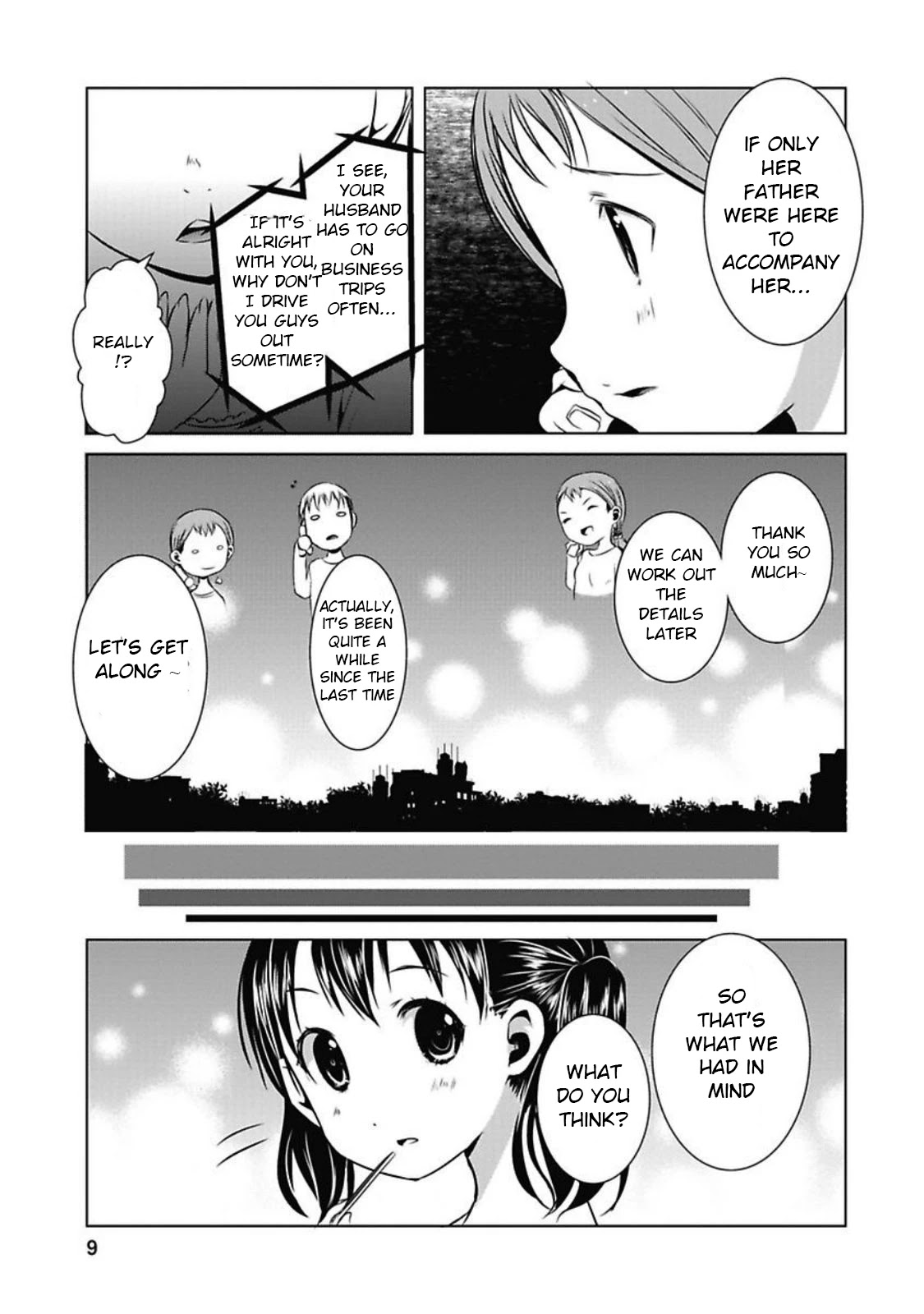 Yama No Susume Chapter 24 page 9 - Chapter 24: A Mother's Thoughts, A Daughter's Feelings