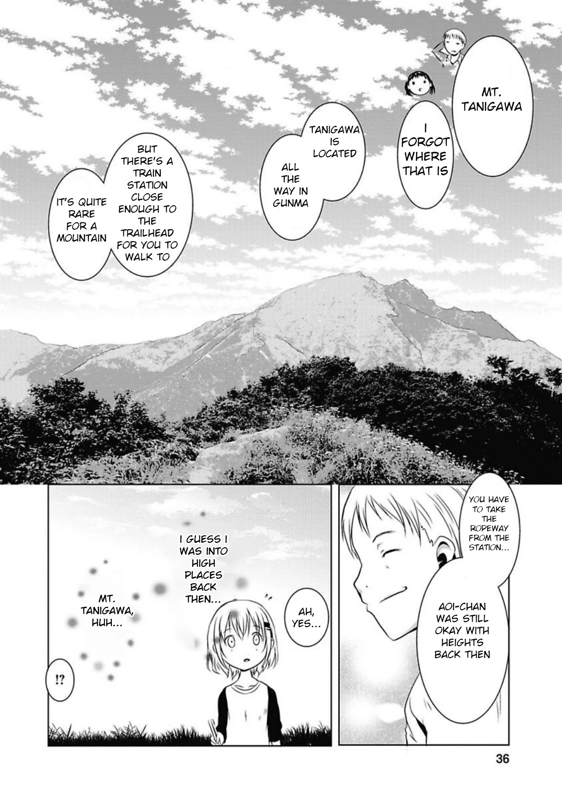 Yama No Susume Chapter 25 page 18 - Chapter 25: Where Is The Mountain Of Our Memories?
