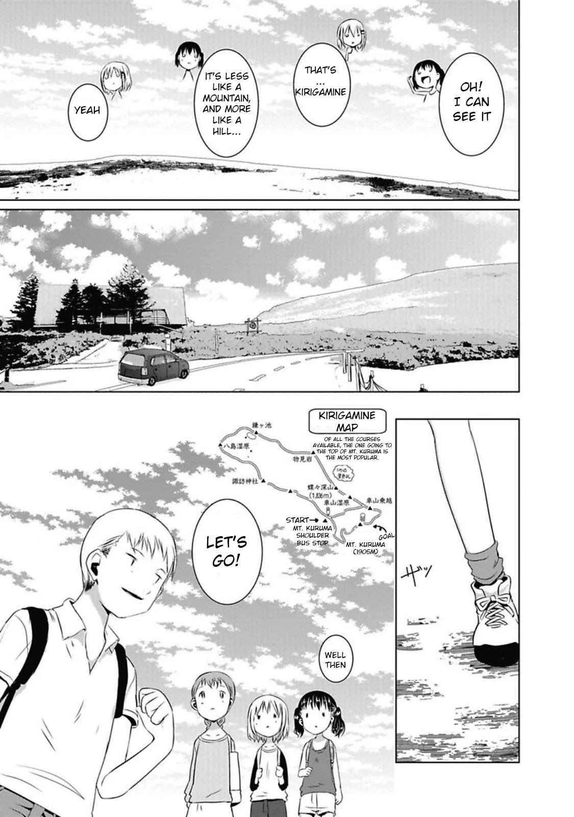 Yama No Susume Chapter 25 page 3 - Chapter 25: Where Is The Mountain Of Our Memories?