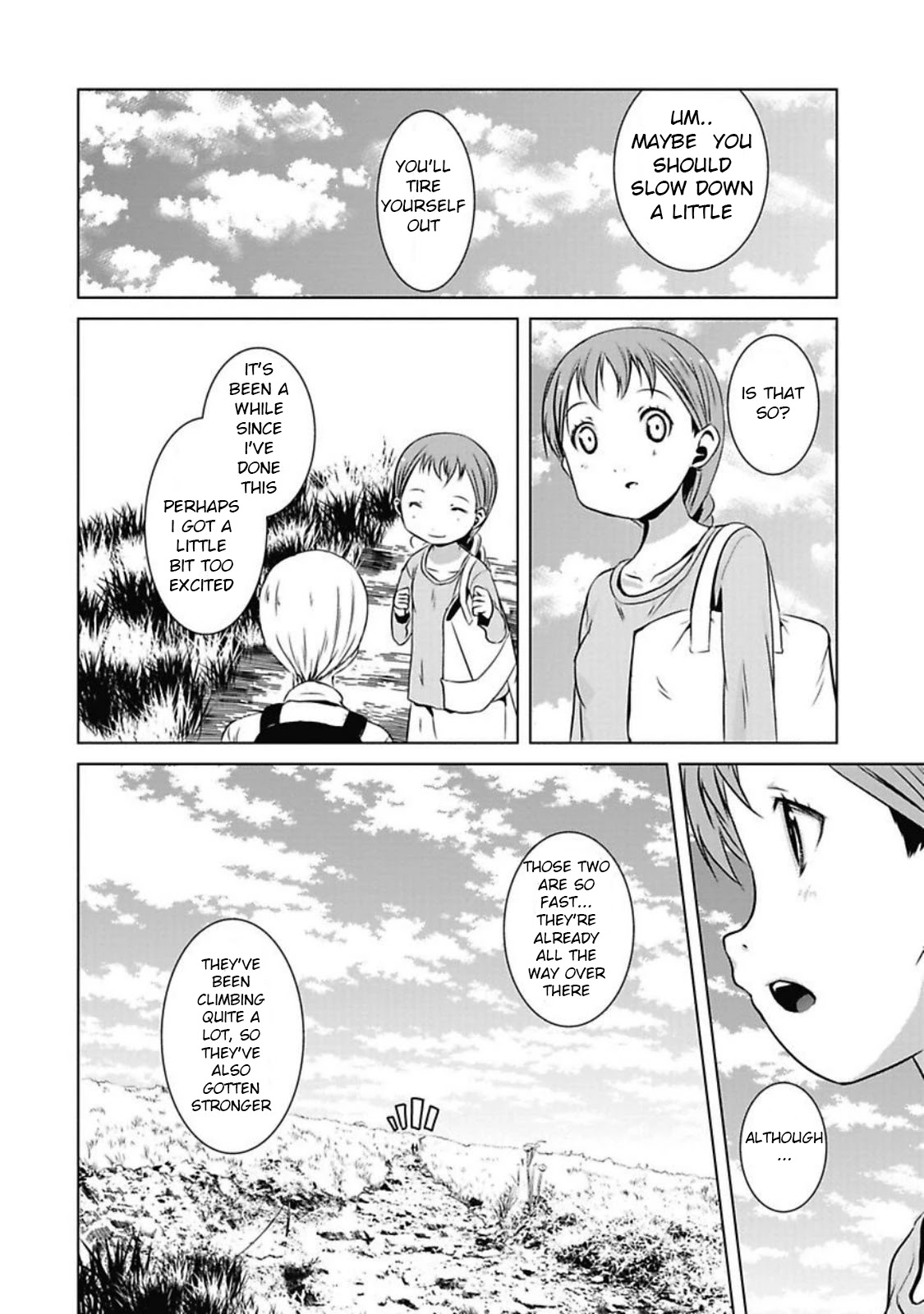 Yama No Susume Chapter 25 page 8 - Chapter 25: Where Is The Mountain Of Our Memories?