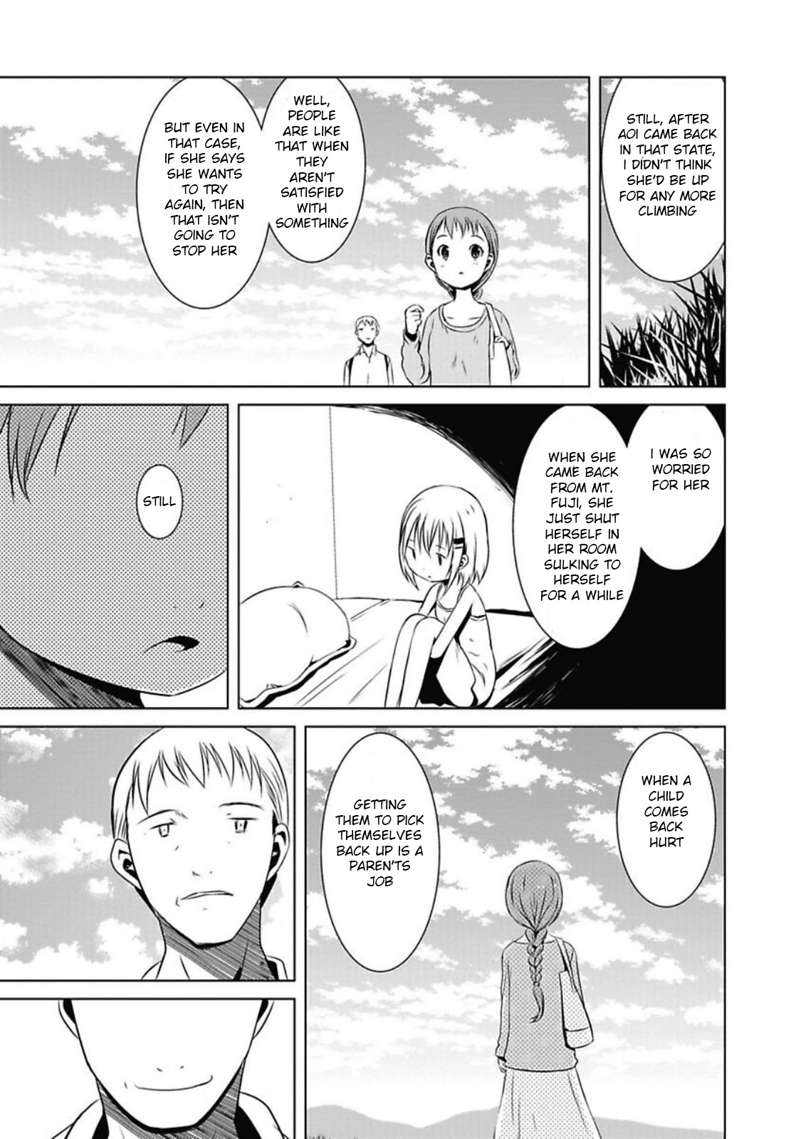 Yama No Susume Chapter 25 page 9 - Chapter 25: Where Is The Mountain Of Our Memories?
